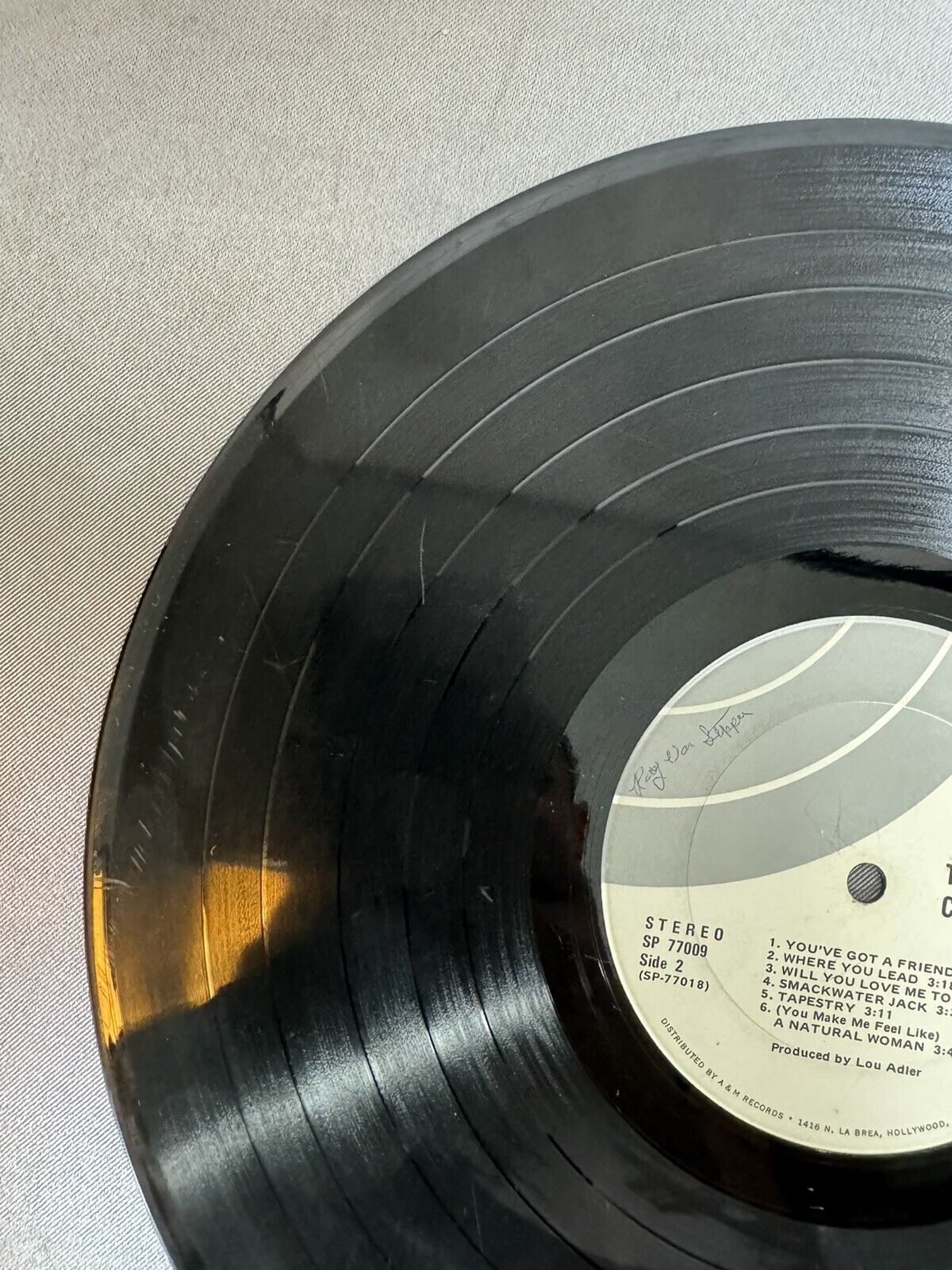 Carole King by Tapestry (Vinyl LP, 1971, A&M Records)