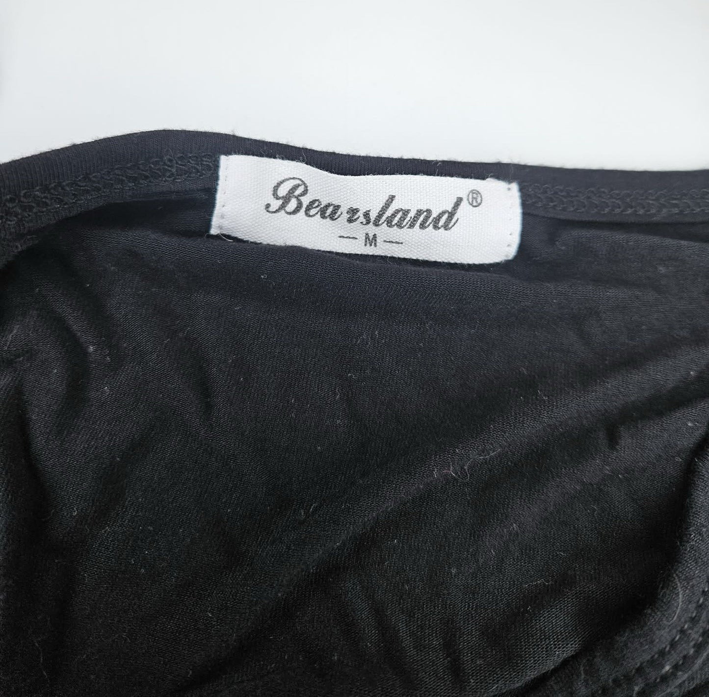 Beasland Women’s Colorblock Long Sleeve Knit Dress Black Gray Tan Size M