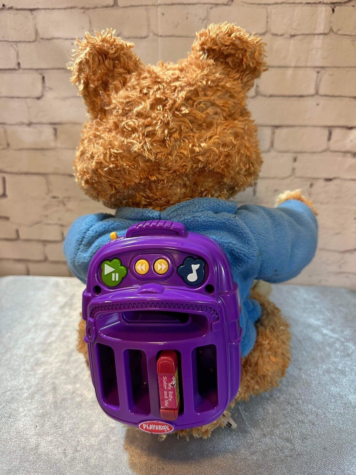 TJ Bearytales Animated Plush Storytelling Bear Hasbro Playskool WORKING VTY FNF
