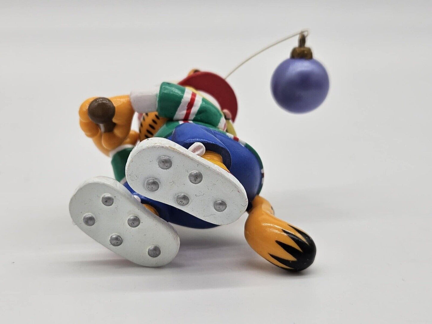 1996 20th Year Garfield Baseball Christmas Ornament Paws Trim-A-Tree