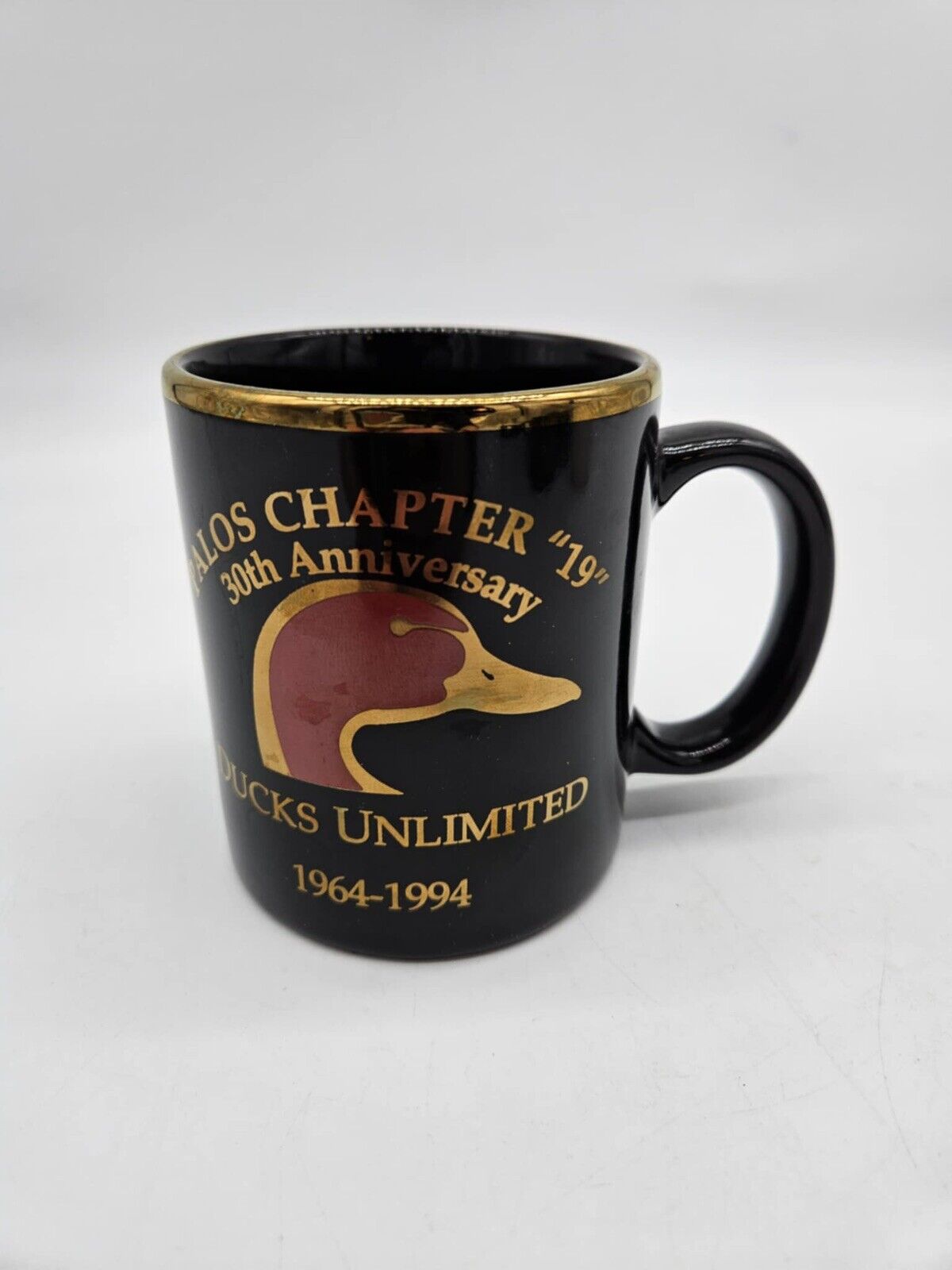 CHAPTER "19" 30th Anniversary  DUCKS UNLIMITED  1964-1994 COFFEE CUP