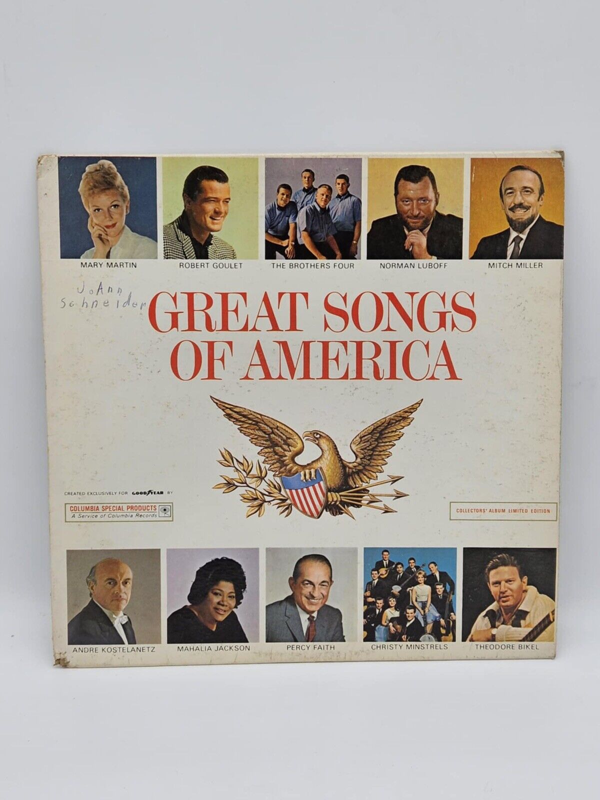 The Great Songs of Christmas Vinyl LP Record Vol 3 Goodyear