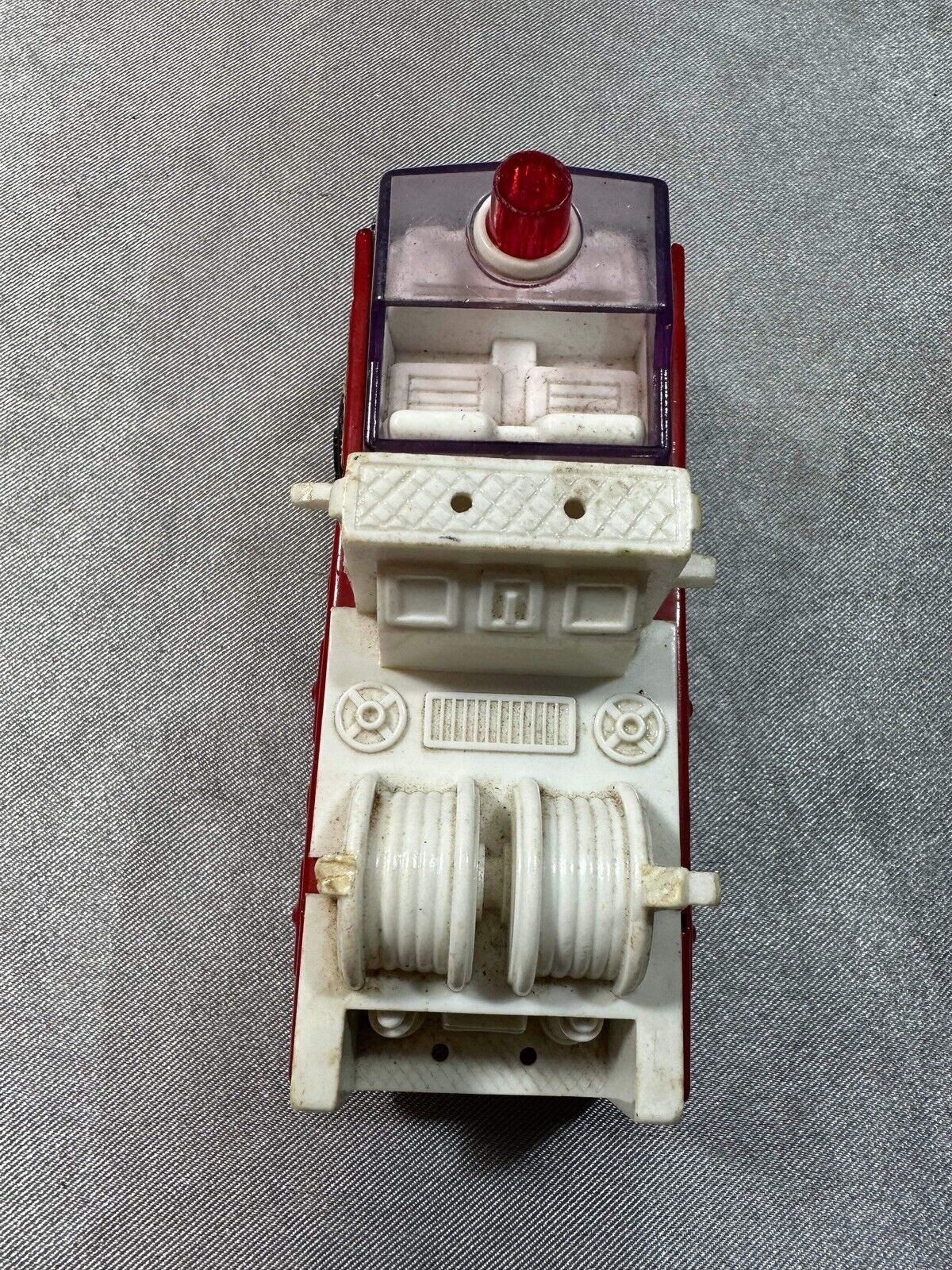 Vintage Buddy L Fire Truck Red 5.25” Long VTY 002