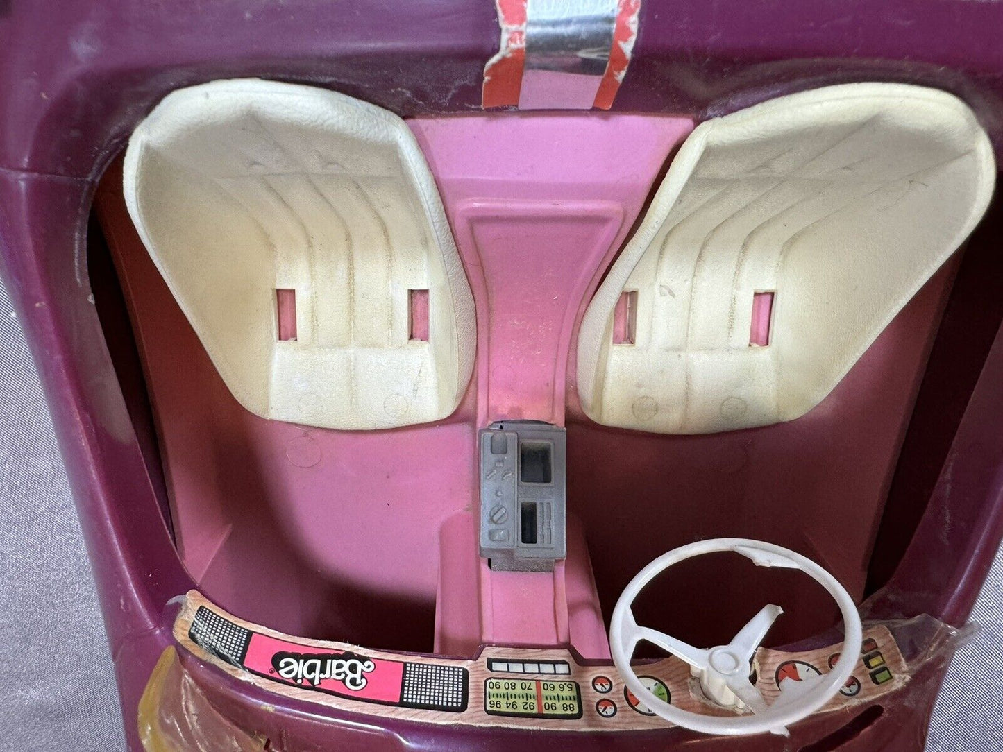 Vintage Mattel Barbie 1975 Starvette Purple Star Vette VTY