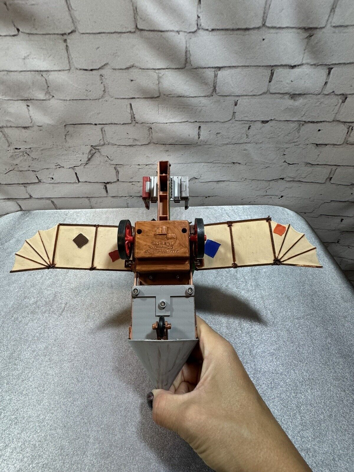 Chicken Run Rocky's Flying Machine Action Figure Playmates 2000 Large