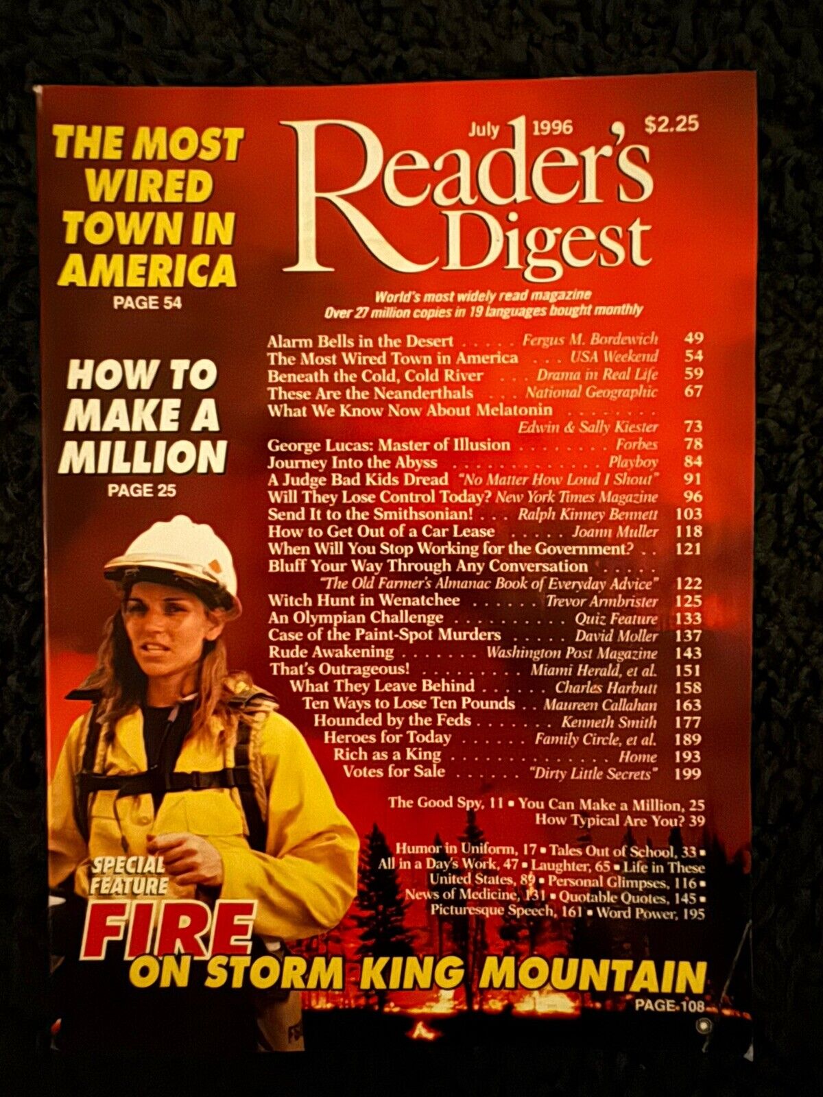 1980s & 1990s - Lot of 5 - Reader's Digest Magazines - Great Vintage Reads!