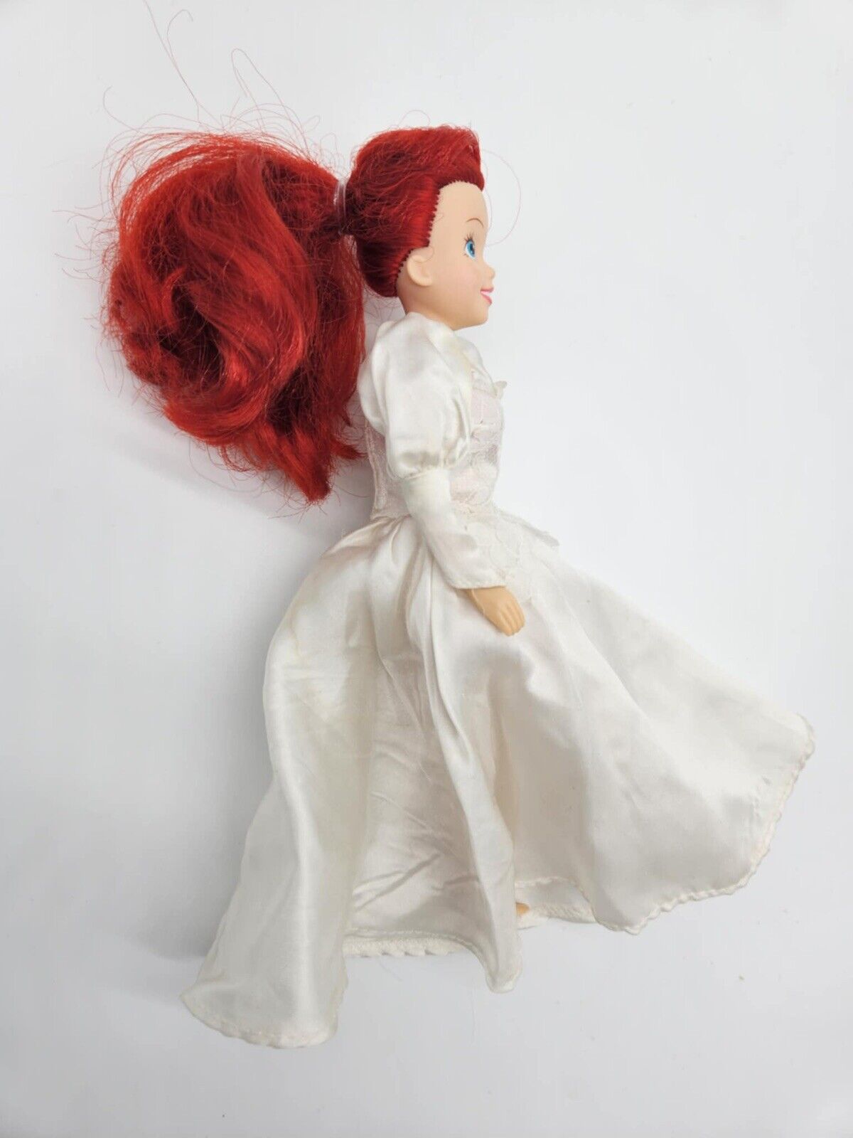 Disney Parks Exclusive The Little Mermaid Ariel White Wedding Dress Bride Doll
