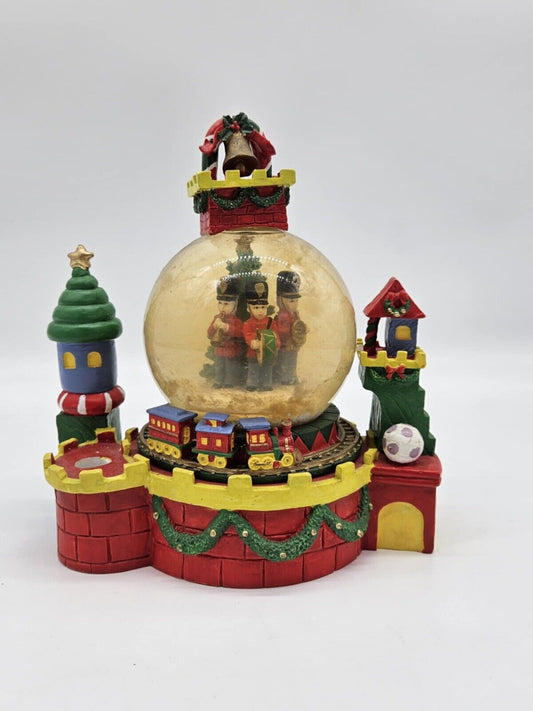 Vintage Toyland Water Ball Made Exclusively For Christmas Around The World
