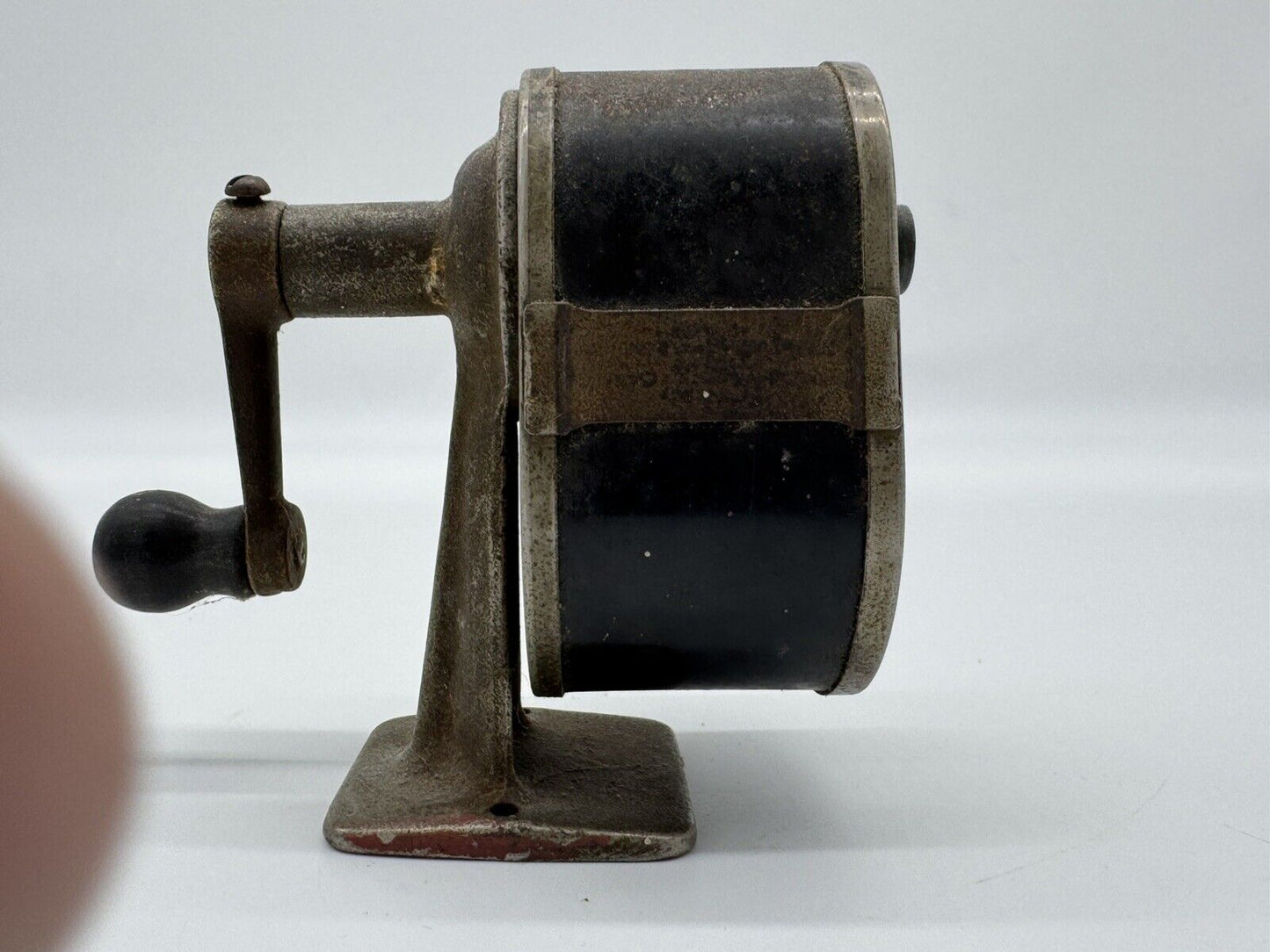 Antique Vintage 1 Hole Automatic Pencil Sharpener  Wall Or Desk Mount