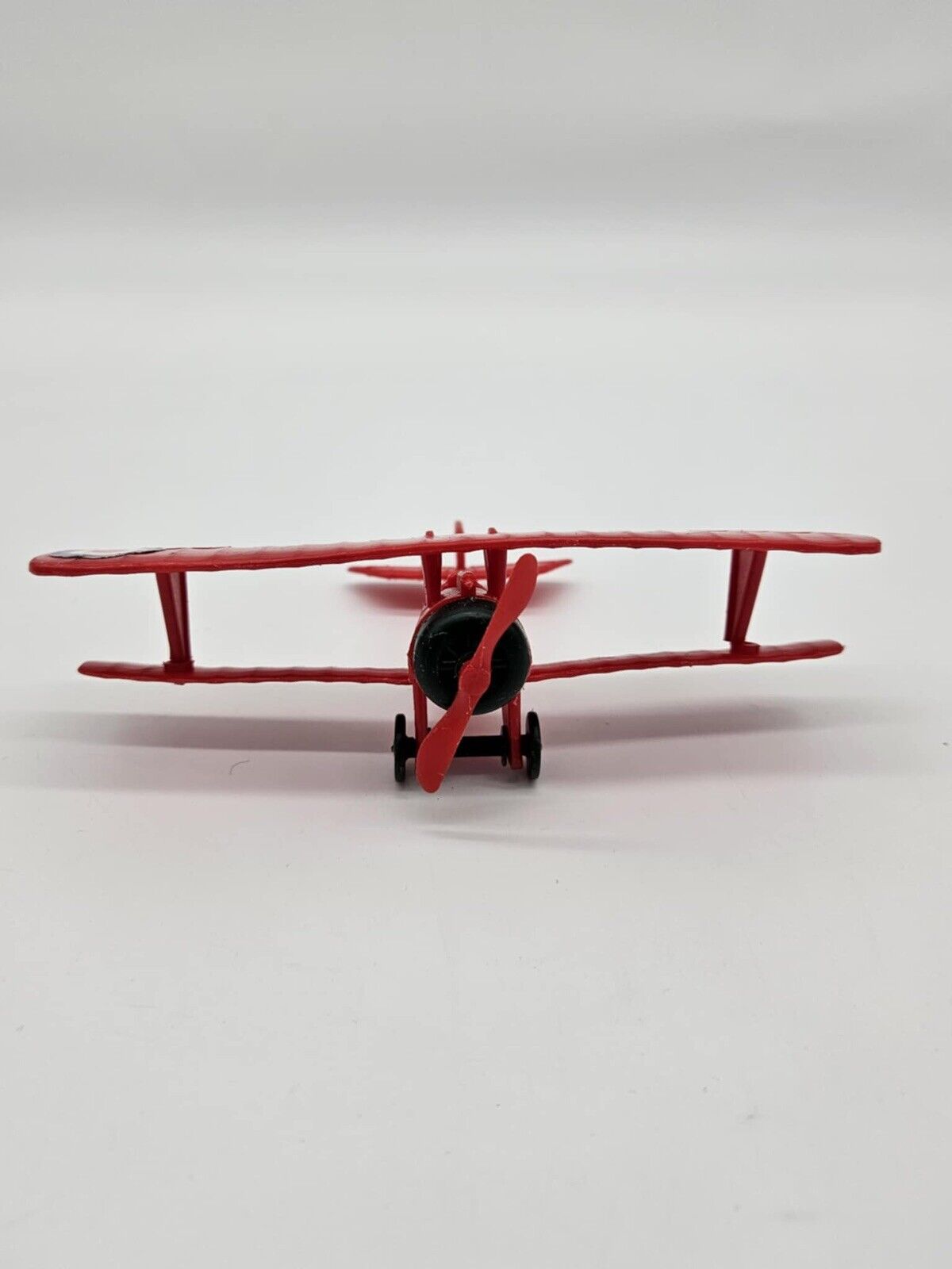 Vintage Red BiPlane - 2 1/4” Long 3" Wide