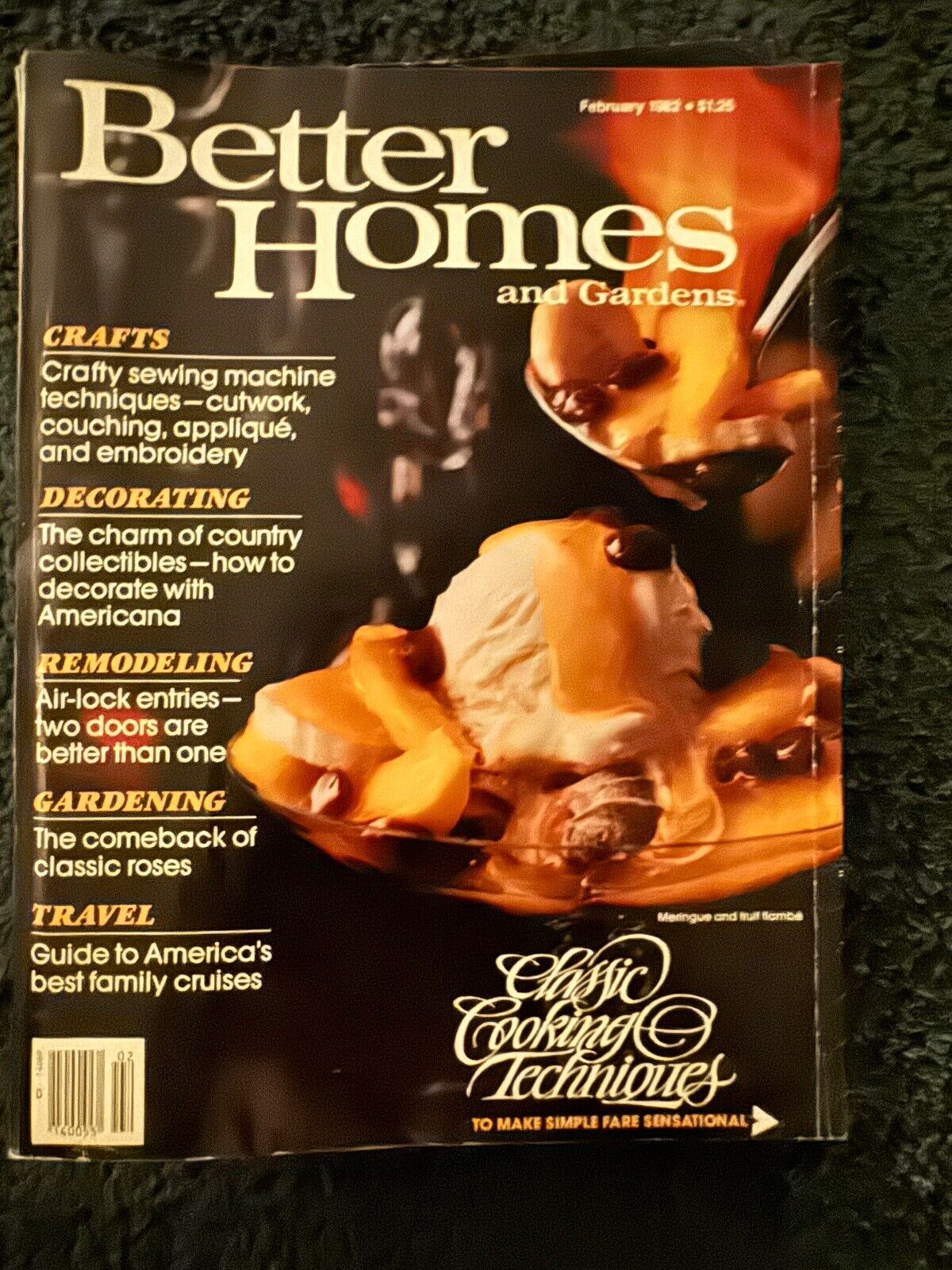 Vintage 1980's Better Homes and Gardens Magazines Lot of 12 Recipes - Adverising