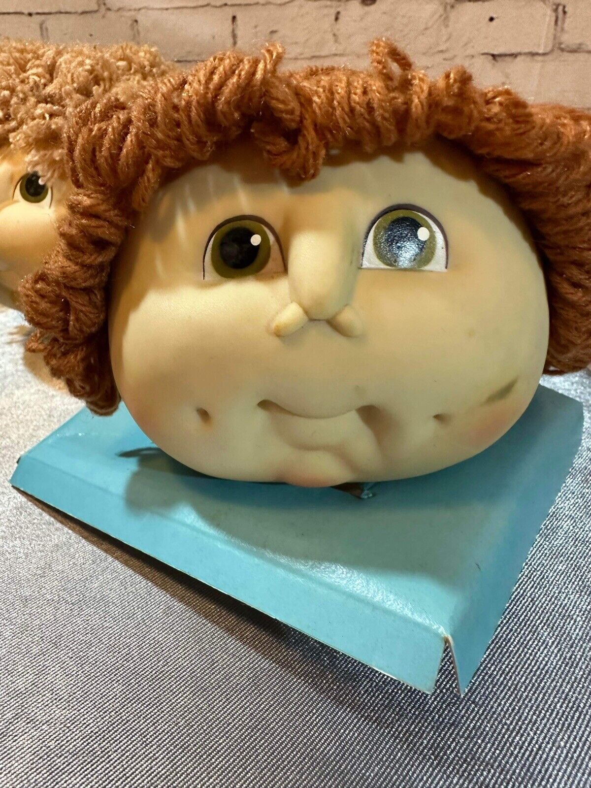 LOT of CABBAGE PATCH KID - BABY DOLL HEADS - 4.5 INCH VINTAGE 1984 VCTY