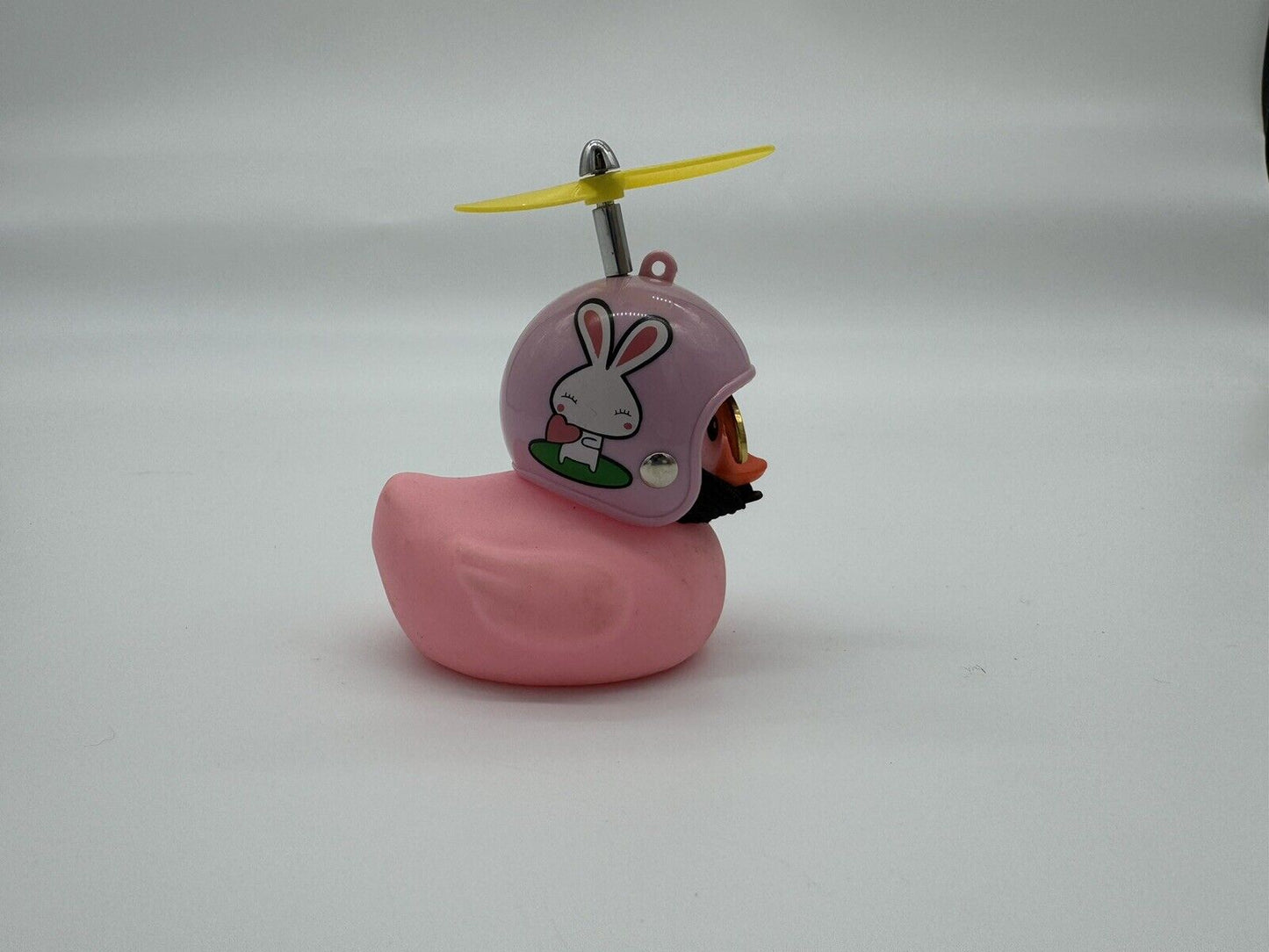 1 Mommy Bunny Helmet Pink Rubber Duckie W/ Propeller 005
