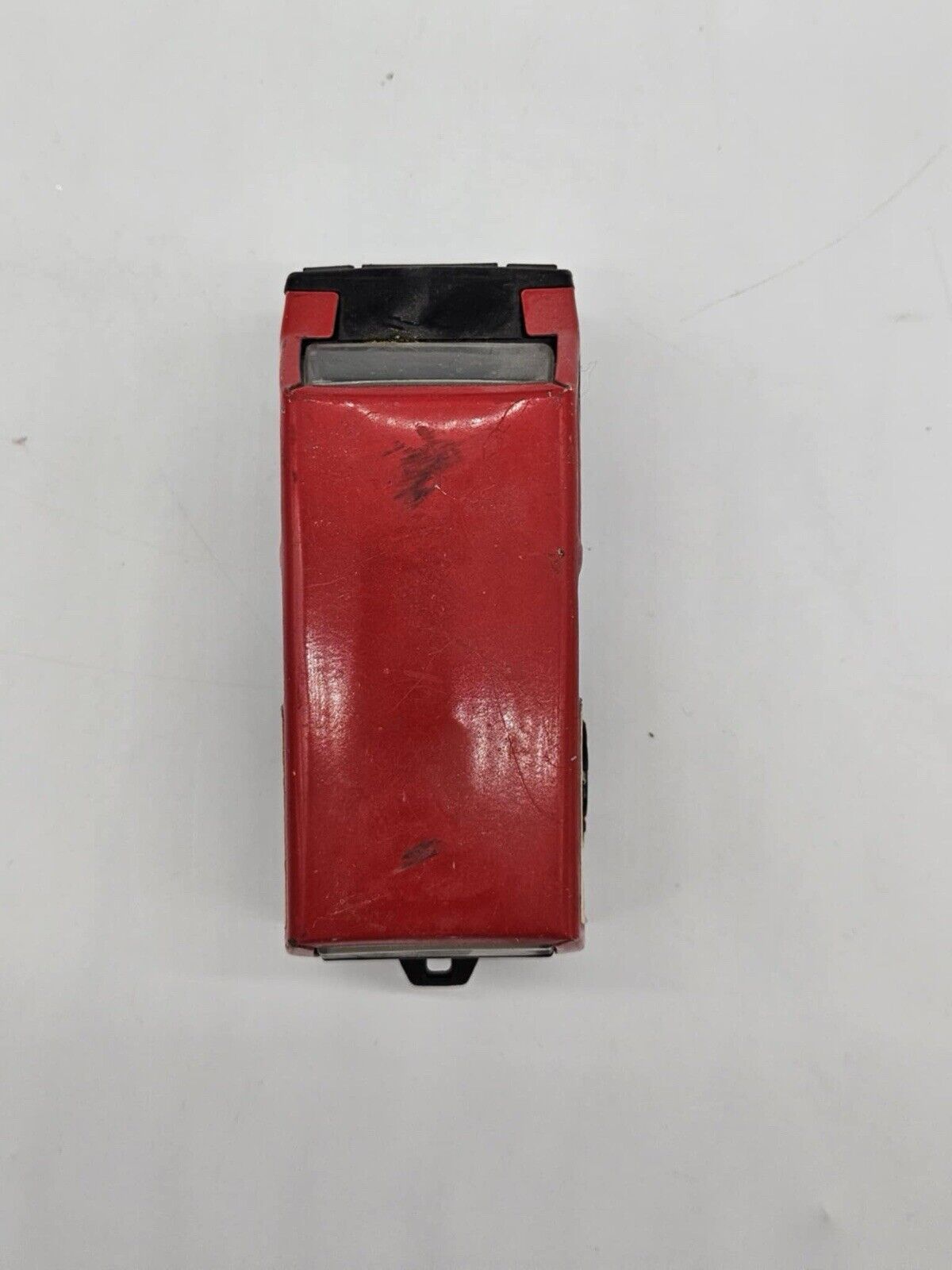 2 Vintage 1979 Red Tonka Vans Hong Kong Original Die Cast Metal Vehicle Toy