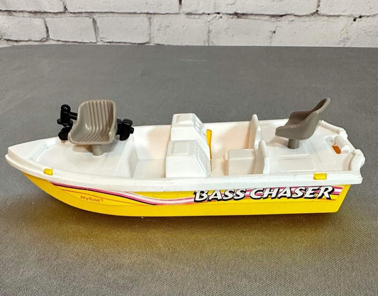 Vintage Nylint Bass Chaser Yellow Boat VTY