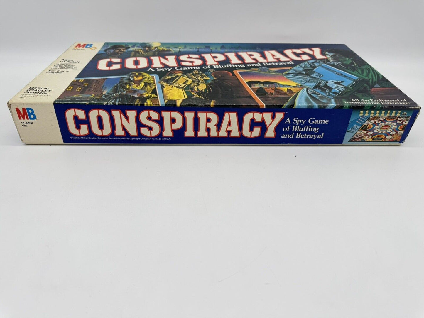 VTG Conspiracy A Spy Game of Bluffing and Betrayal by Parker Brothers 1982 VGM