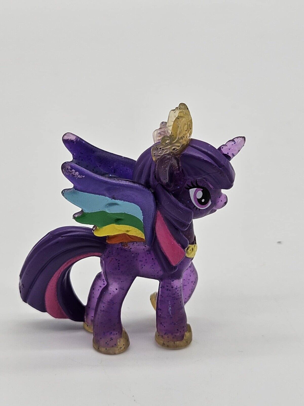 My Little Pony Princess Twlight Sparkle Translucent Glitter Mini Figure 2"