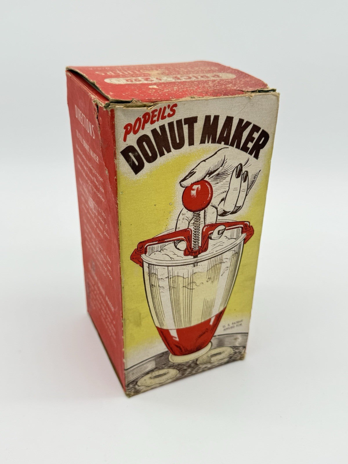 Vintage Popeil's Donut Doughnut Maker w/Original Box USA Made