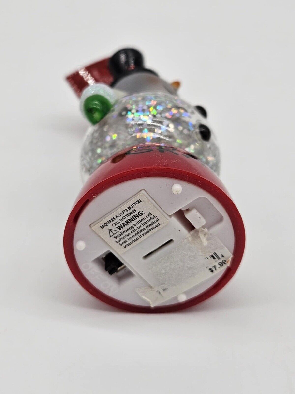 CUTE Kohl's Brand little snow globe gift for Grandpa! Multicolor Lights