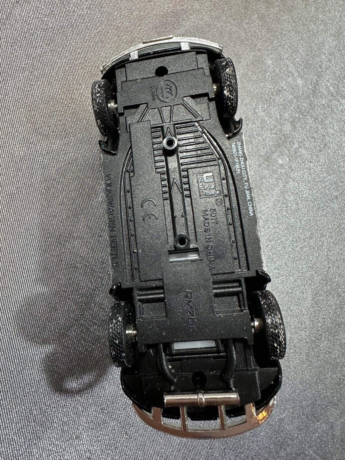 UNI Fortune Volkswagen Beetle RMZ City Black Police Car Diecast VTY 003