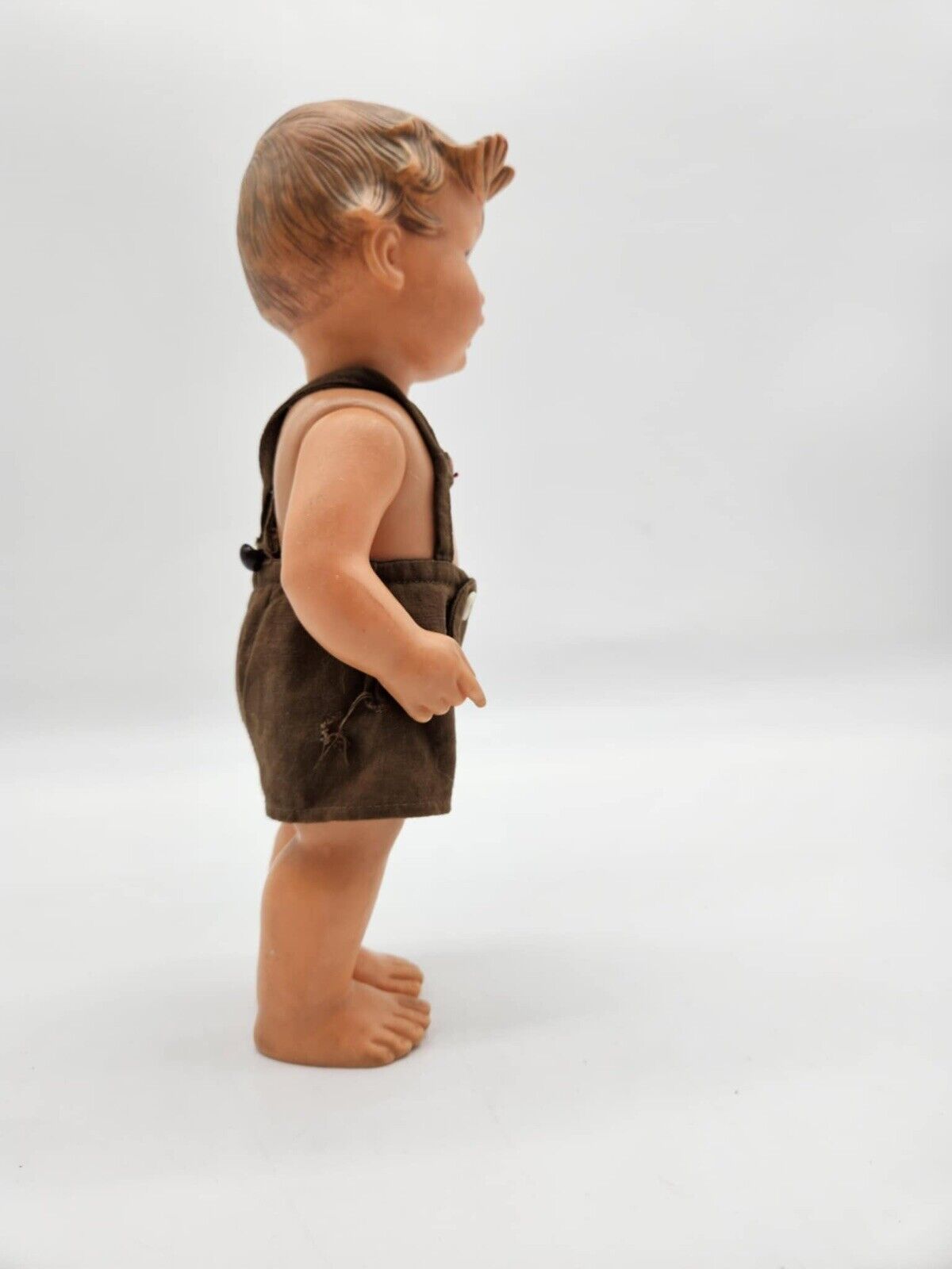 VINTAGE MJ HUMMEL GOEBEL BOY IN LEDERHOSEN 11" DOLL ~ MADE IN WEST GERMANY
