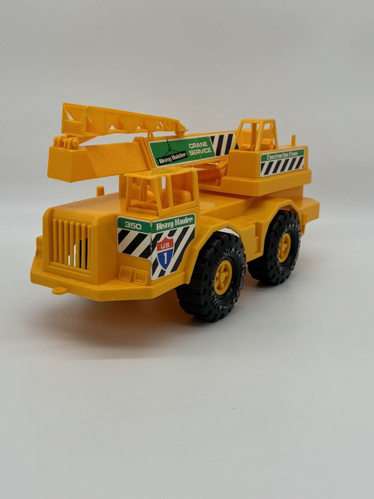 Vintage Processes Plastic Crane Truck Toy
