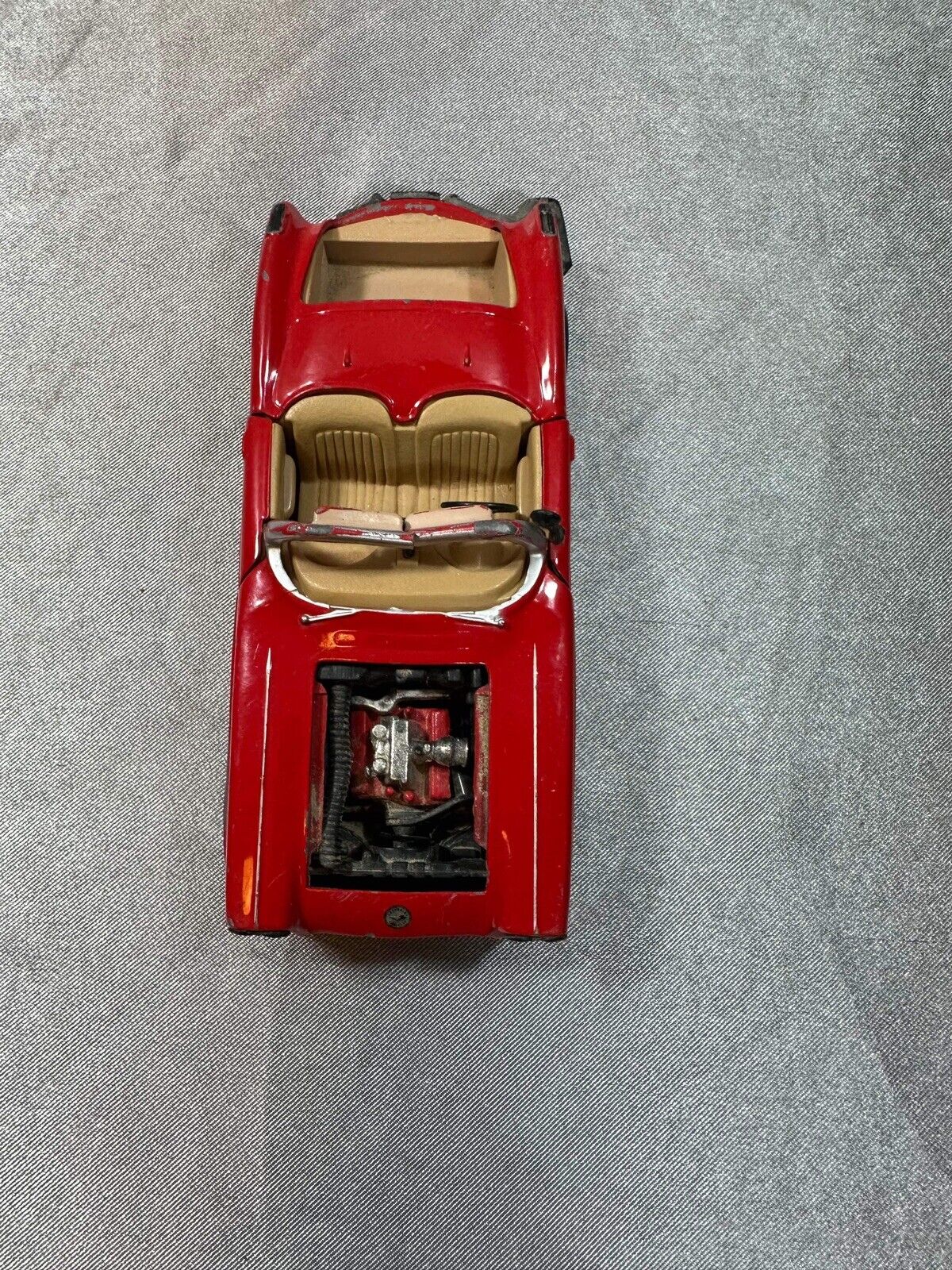 1957 Chevy Bel-Air Convertible Ertl American Muscle Red 1:18 Diecast Model Car