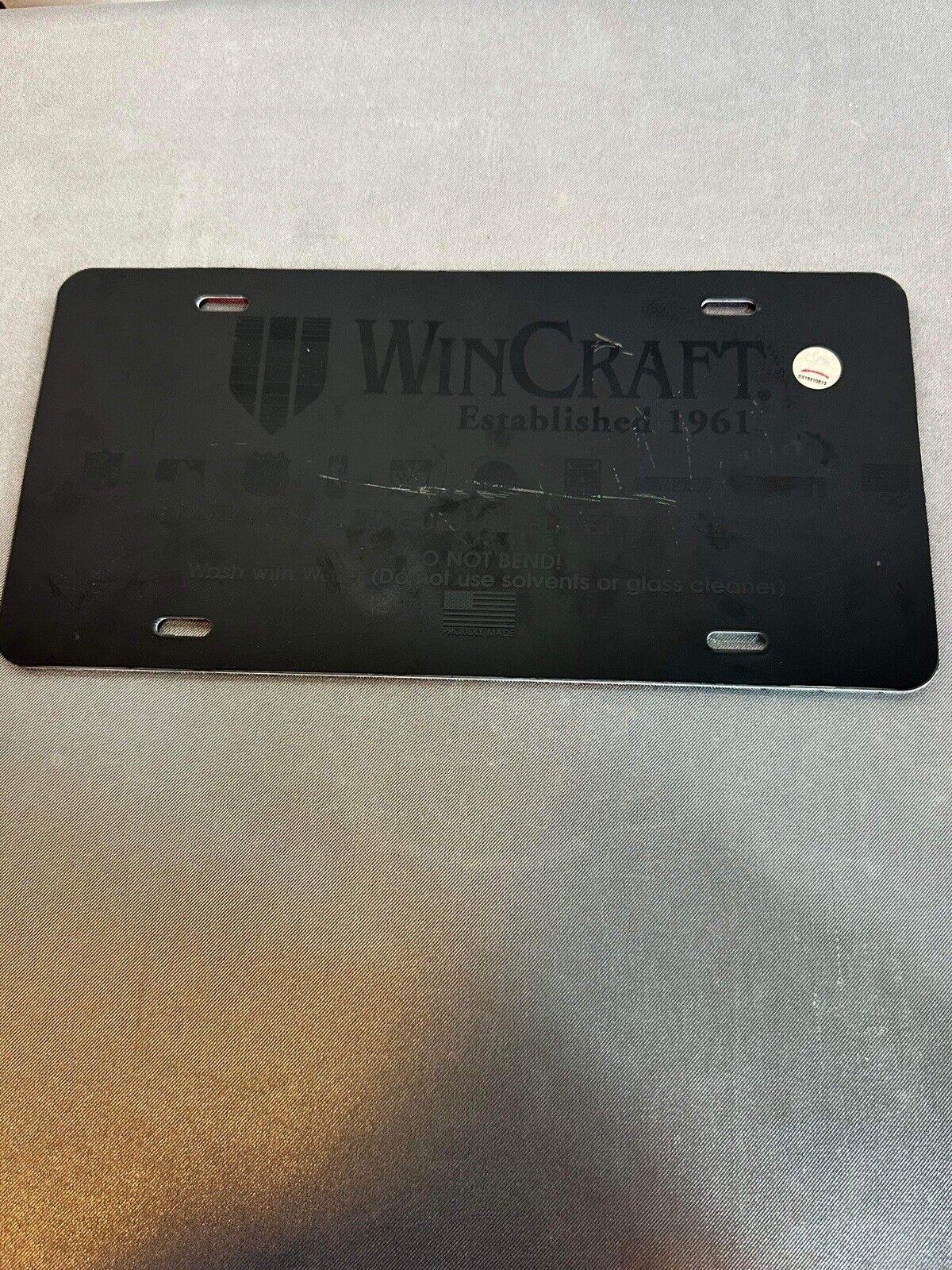 Chicago Cubs 2016 wincraft world series champions license plate cover CSM