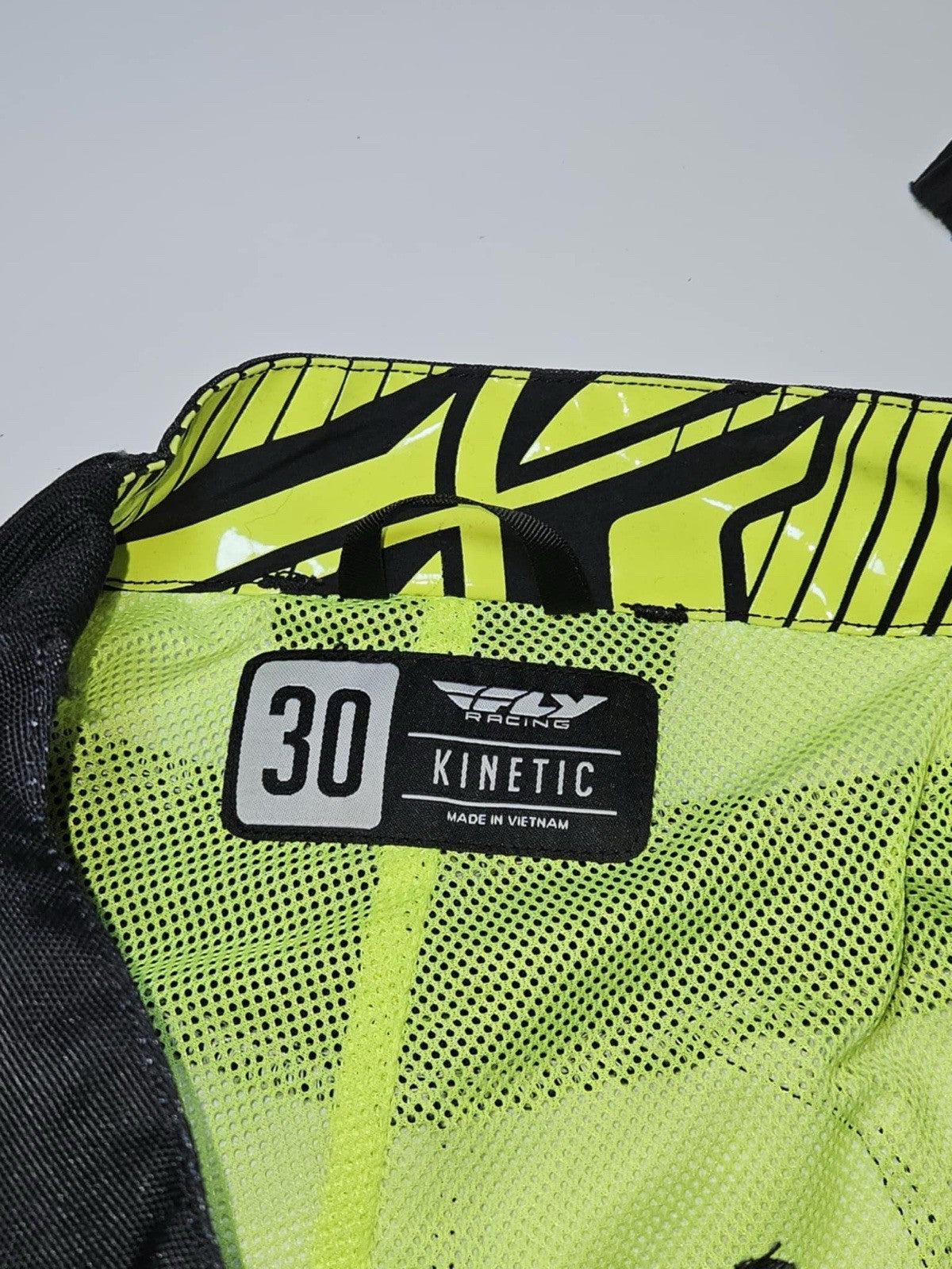 Fly Racing Kinetic K220 MX Motocross Du Pont Pants - Black/Grey/Hi-Vis