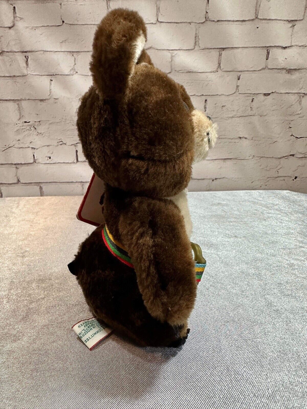 Misha 1979 Olympics Mascot Bear R Dakin & Co 7" Beanie 1980 Moscow w/TAG VCTY