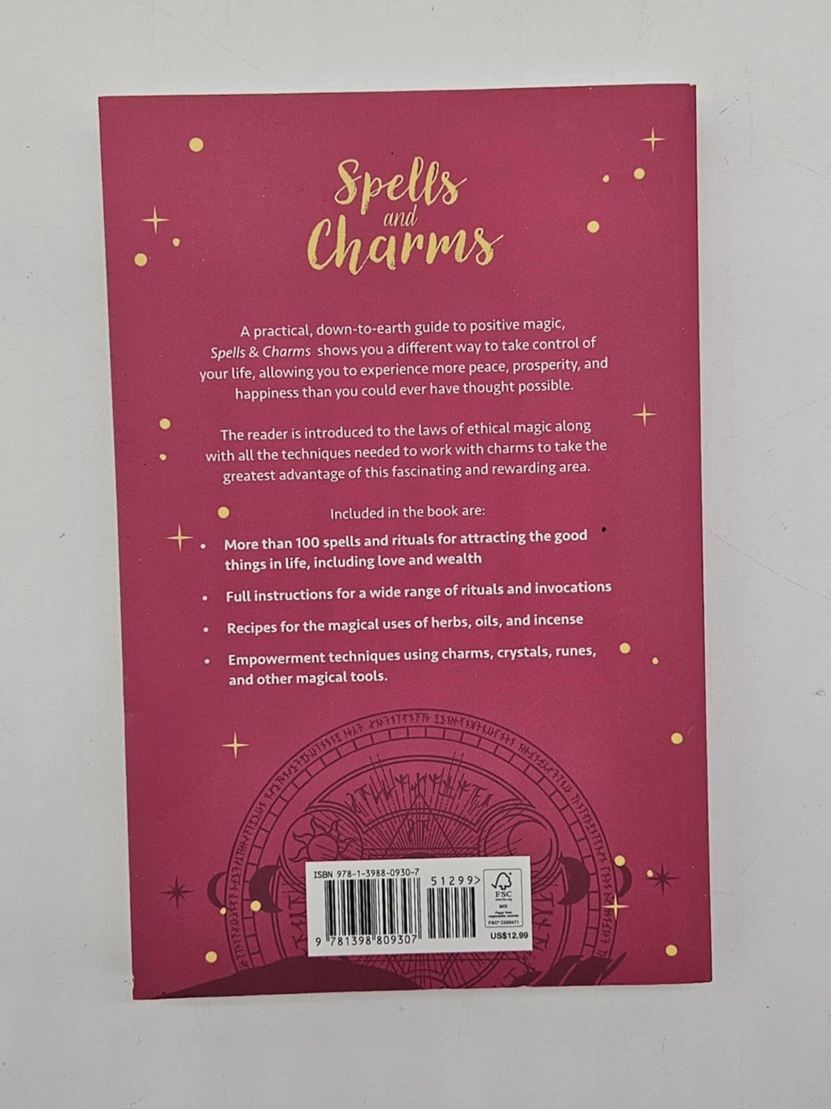 Pamela Ball Spells & Charms (Paperback) Arcturus Inner Self Guides (UK IMPORT)