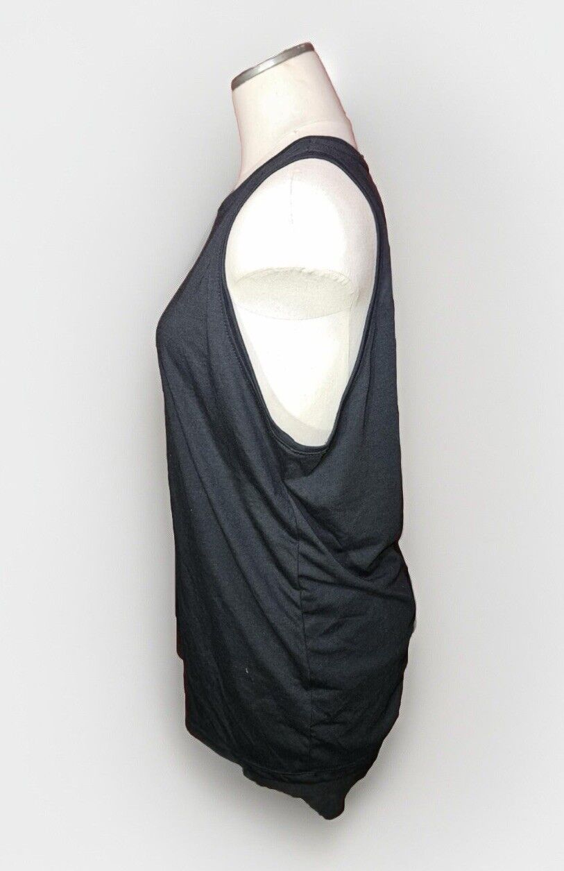 Nike Women's Black/White Yoga/Training Tank (DJ6233-010) Size S