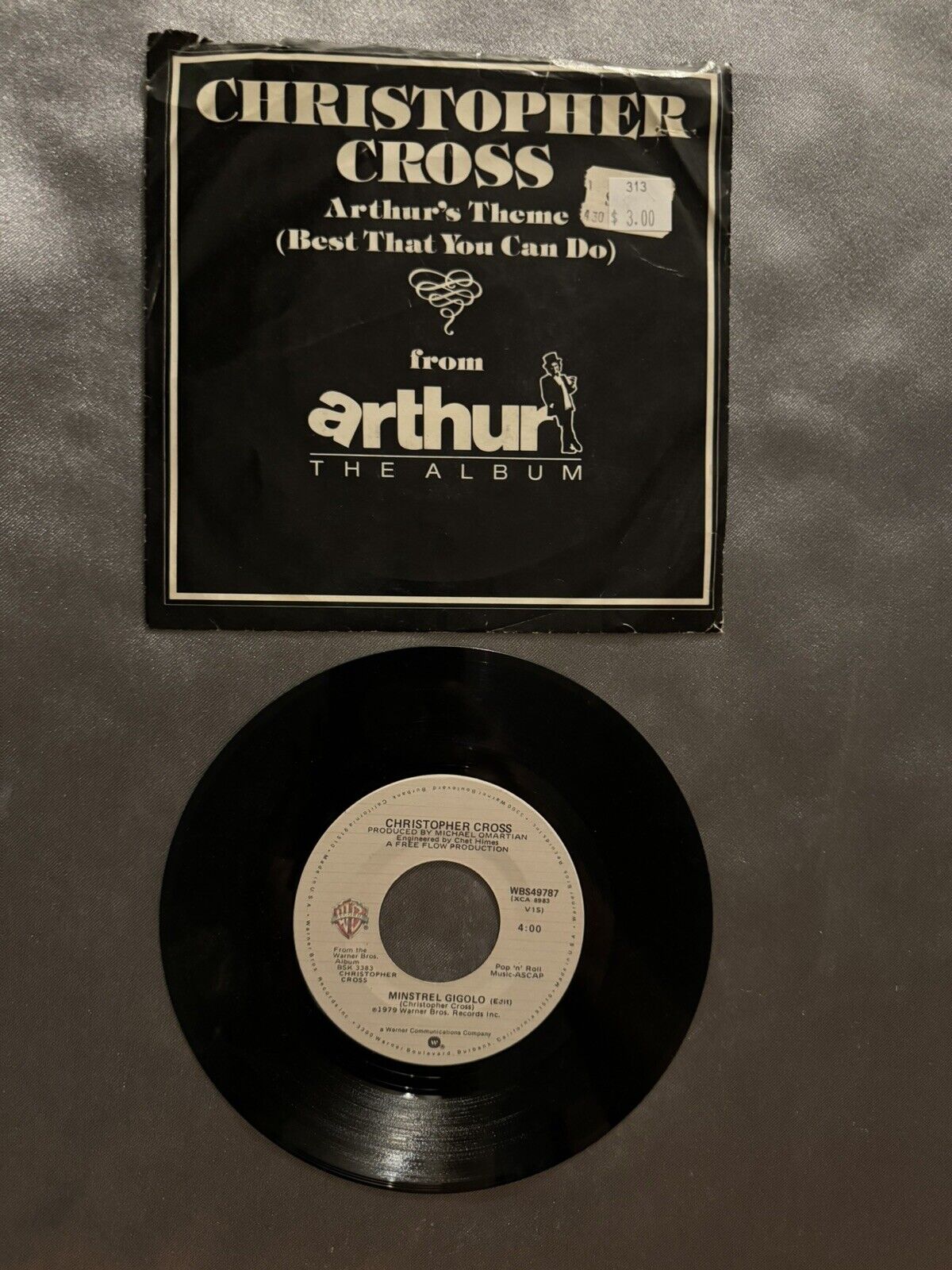 Christopher Cross "Arthur's Theme (Best That You Can Do)" 45