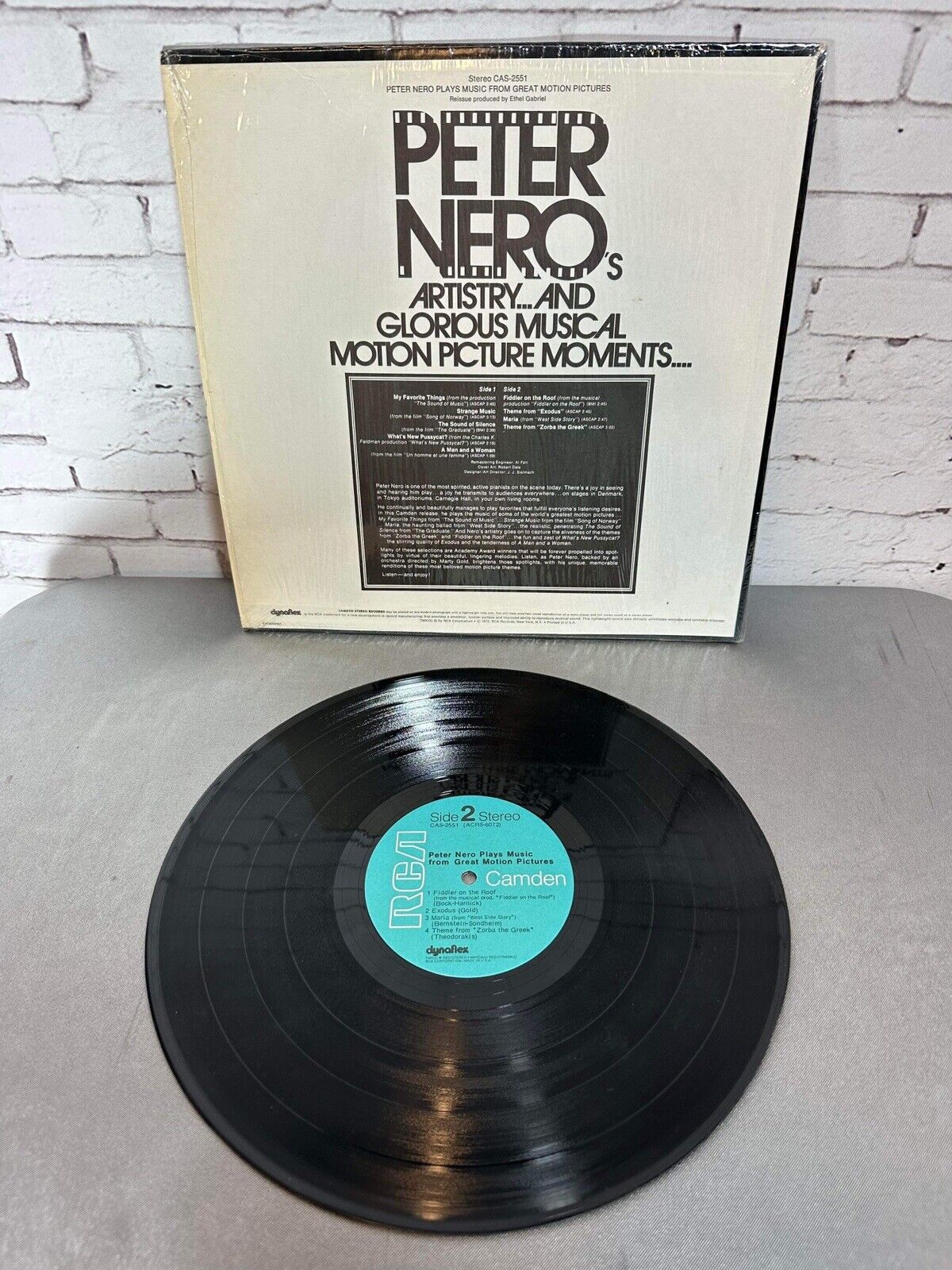 PETER NERO - Music From Great Motion Pictures - 12" Vinyl Record LP - SEALED