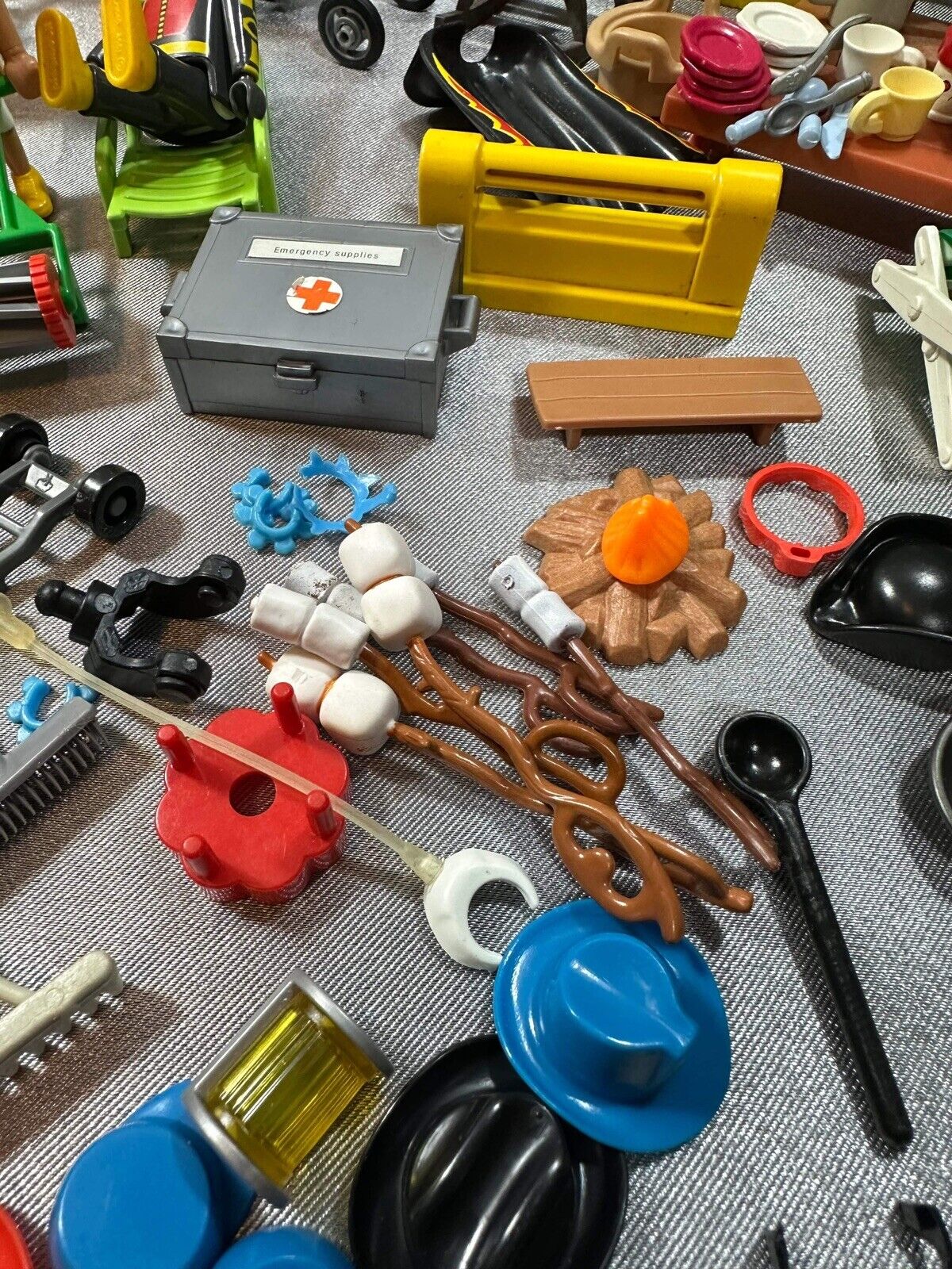 Huge Playmobil Lot of Figures & Accessories VTY