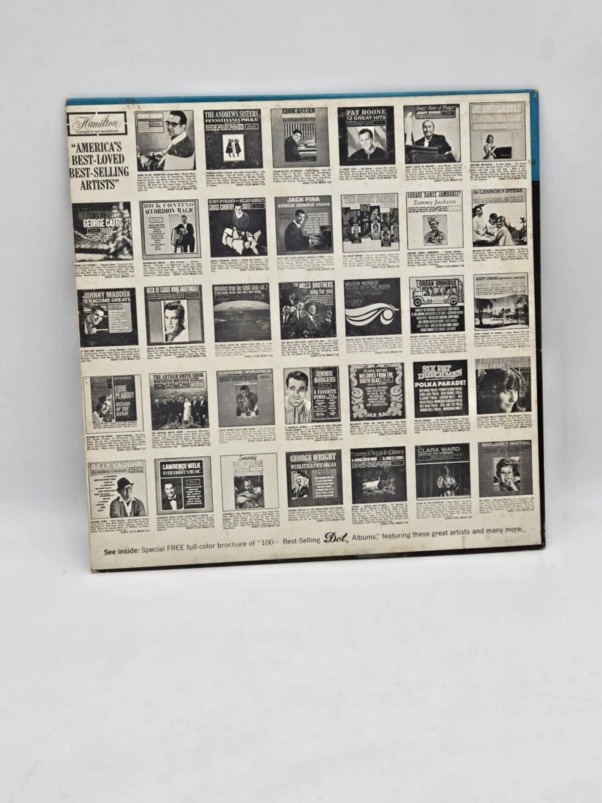 Billy Vaughn Strauss Waltz Concert Original Stereo Hamilton LP Vinyl Record 1965
