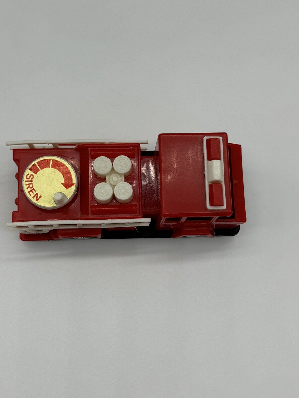 Vintage Toy Fire Truck w/ Wind Up Siren