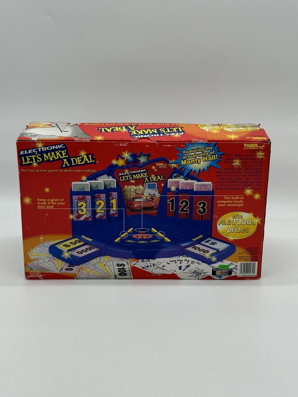 1998 Tiger Electronic Let's Make a Deal Game, Sealed NIB, Orig. Monte Hall Voice