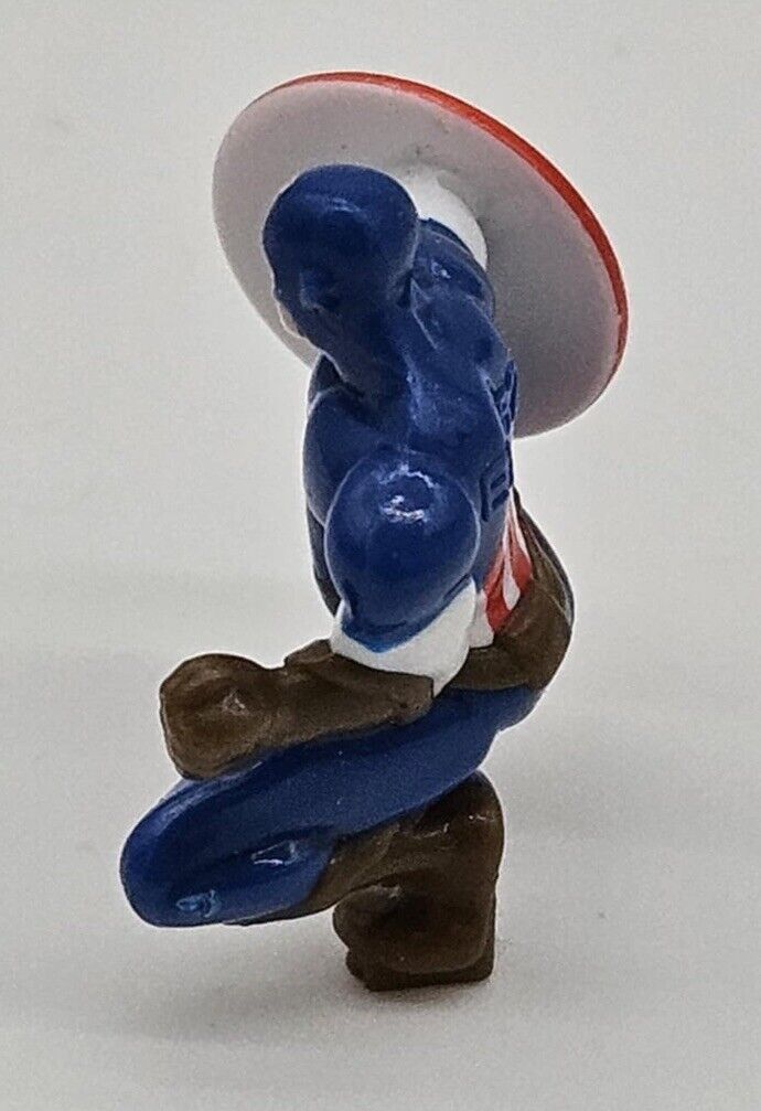 Vintage Marvel Captain America 3 cm Mini Figurine