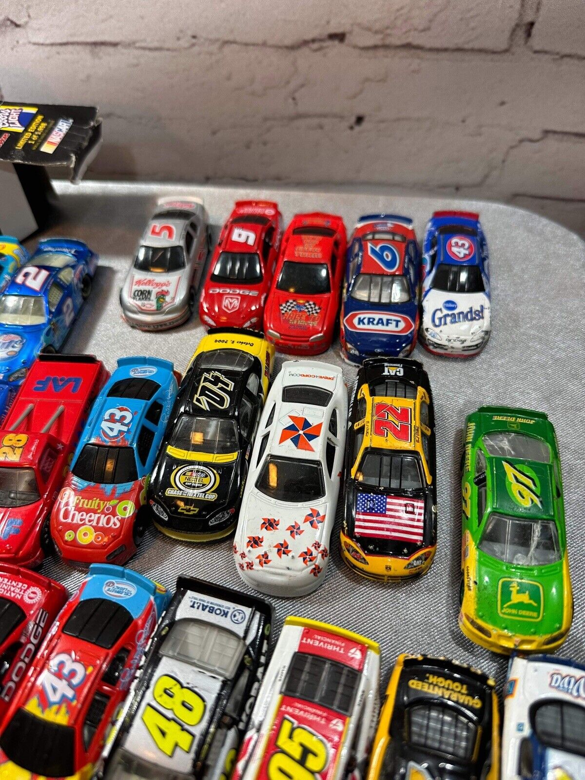 Lot Of 67 Vintage NASCAR Racing 1:64 Diecast Cars VTY