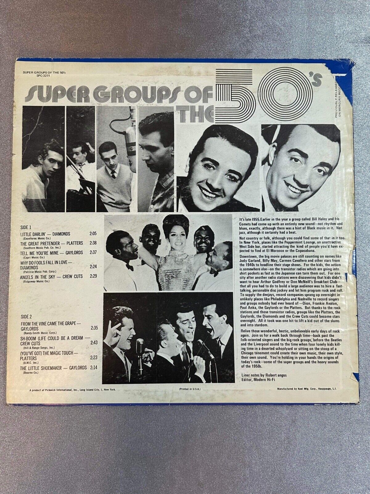 ¨Super Groups Of The 50's¨ - Various Artists LP/Vinyl Compilation Sealed