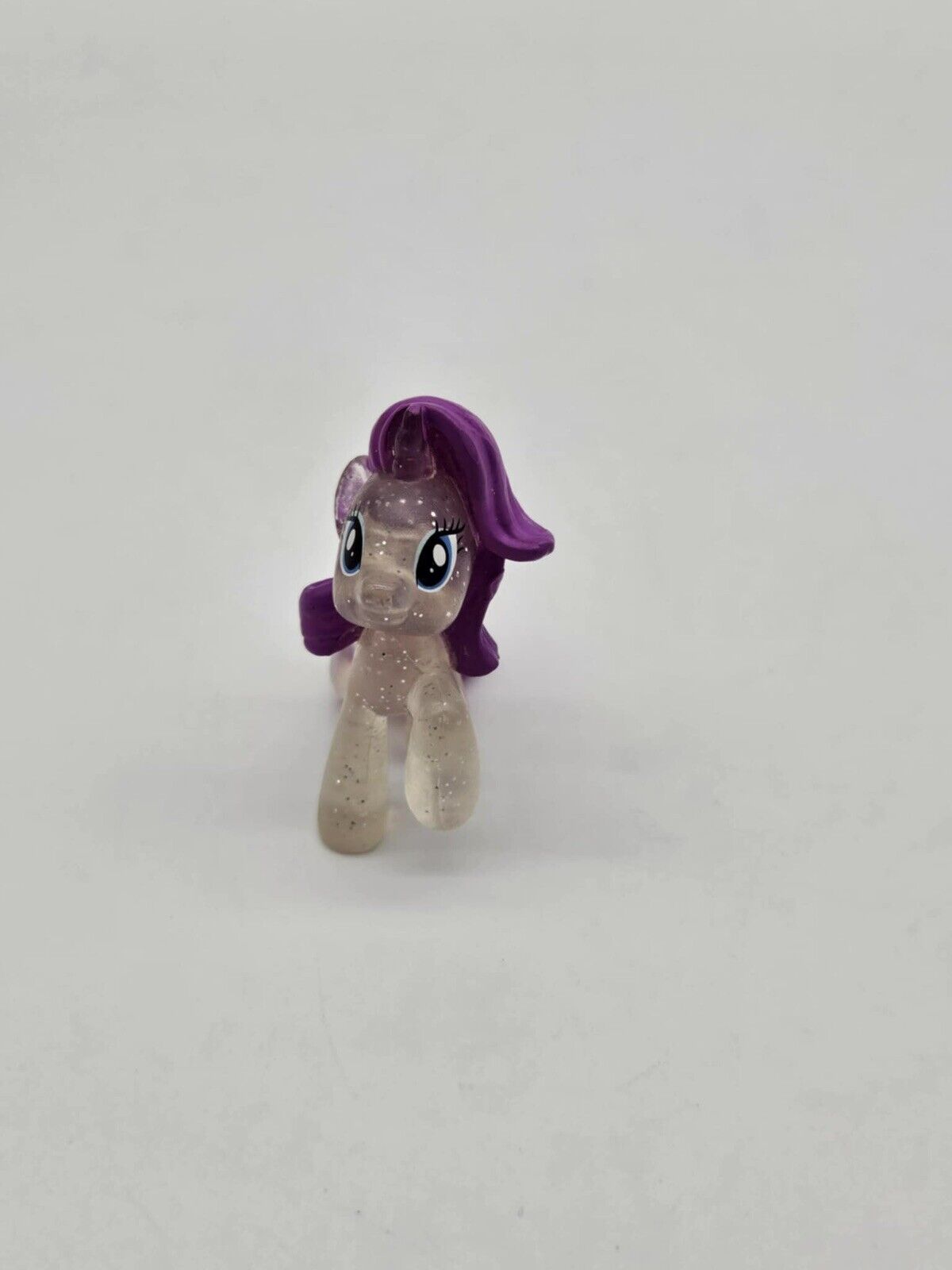 My Little Pony (G4) MLP FiM transparent Rarity Blind Bag wave 7 mini figure 2”