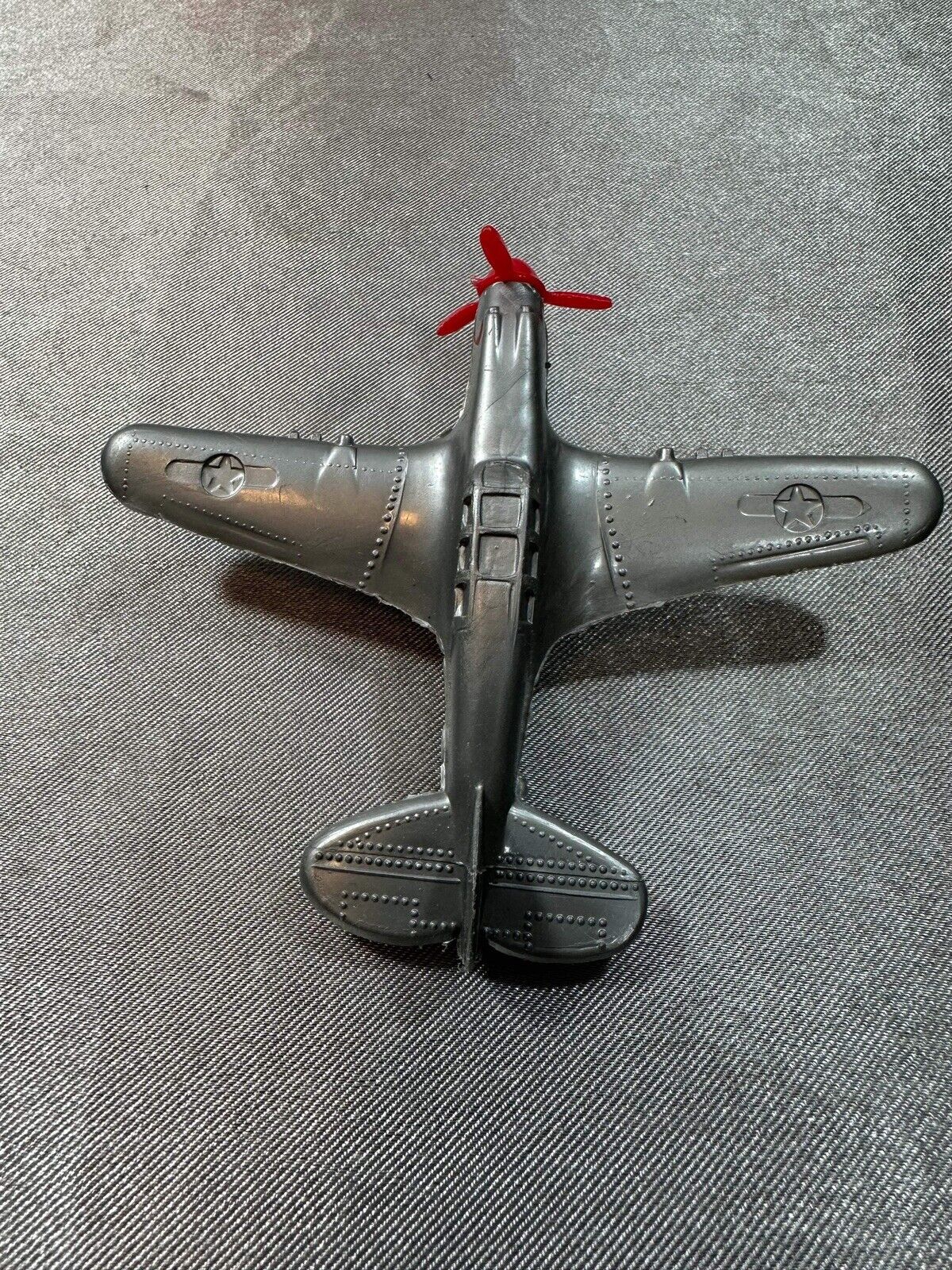 Vintage Plastic Toy Airplane B-26 (?) VTY