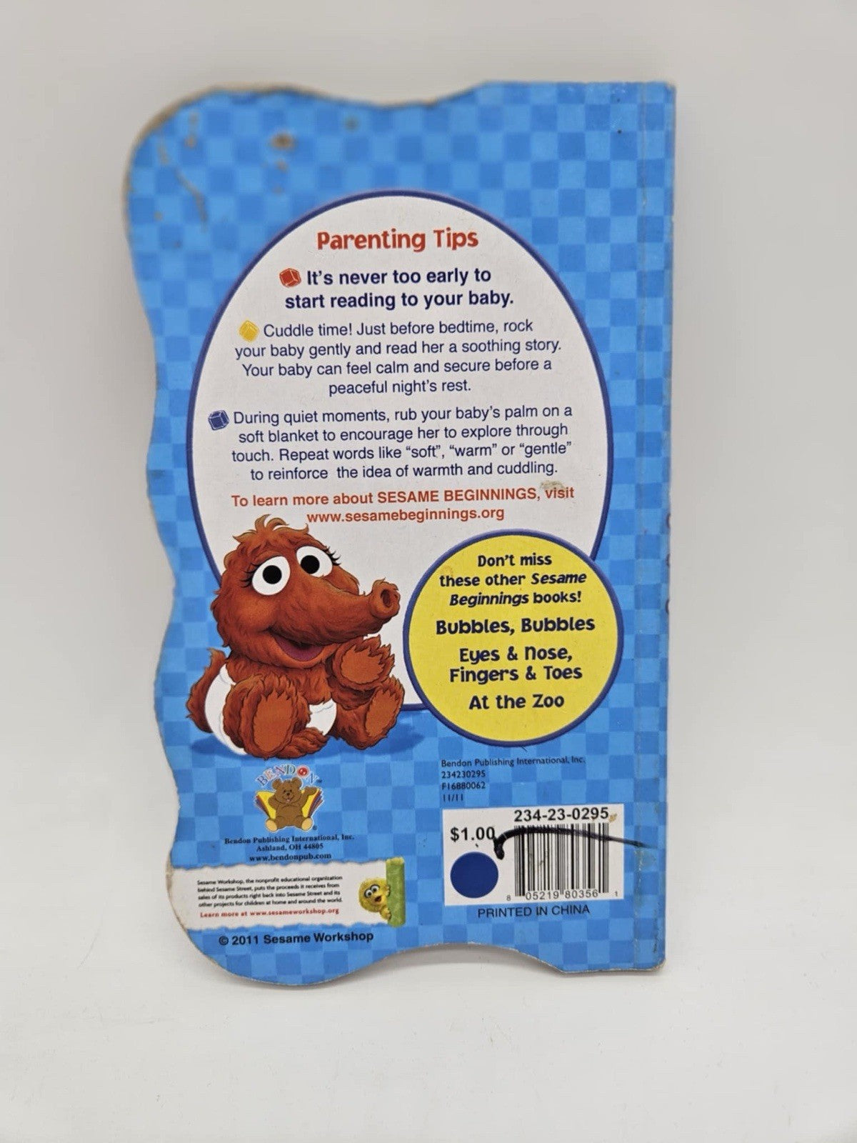 ⭐️⭐️⭐️⭐️⭐️ Sesame Beginnings Nighty-Night Board Book