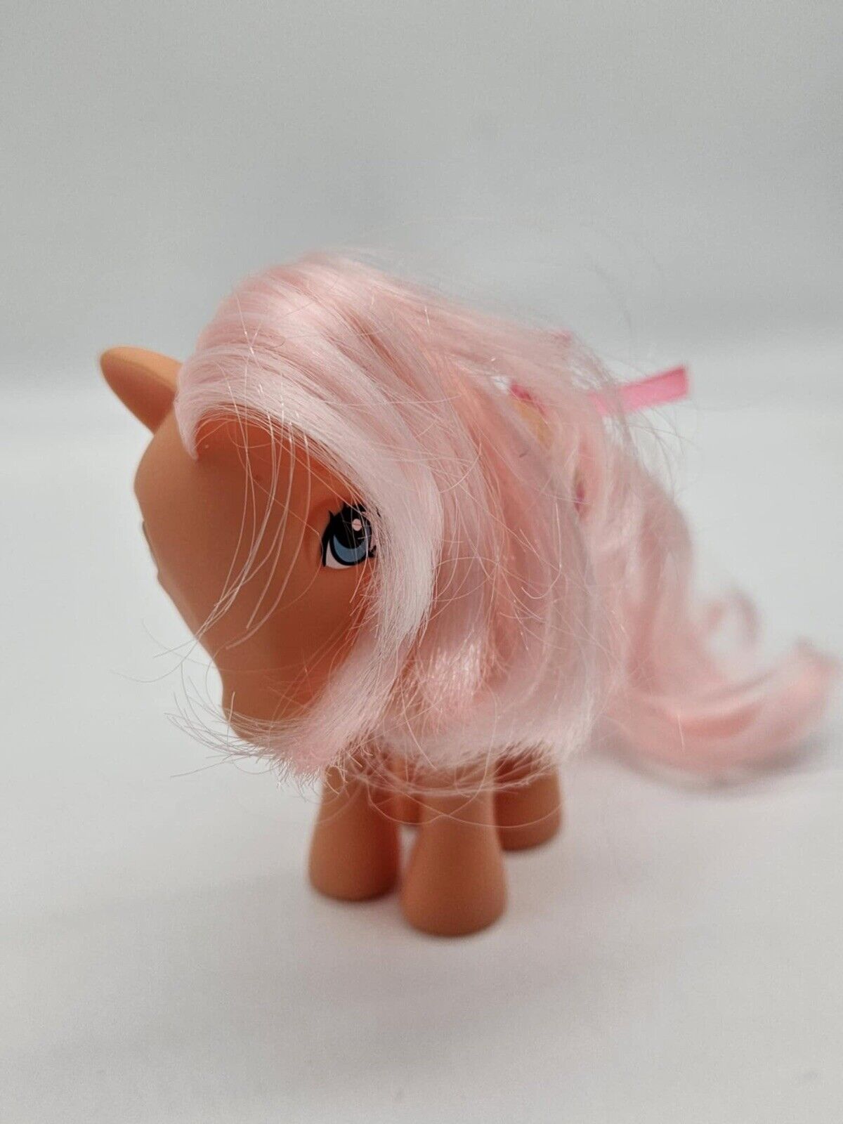 My Little Pony 35th Anniversary Peachy Pony G1 The Bridge Direct 2017 MLP VG