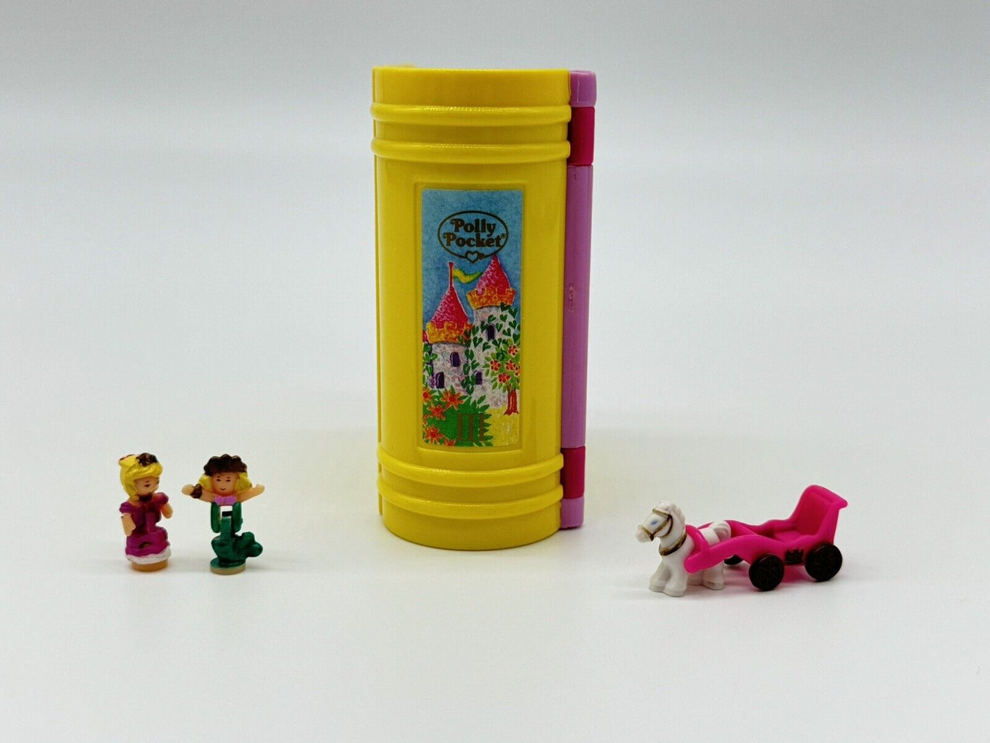 Vintage 1995 Bluebird Polly Pocket Princess Palace Enchanted Storybook COMPLETE