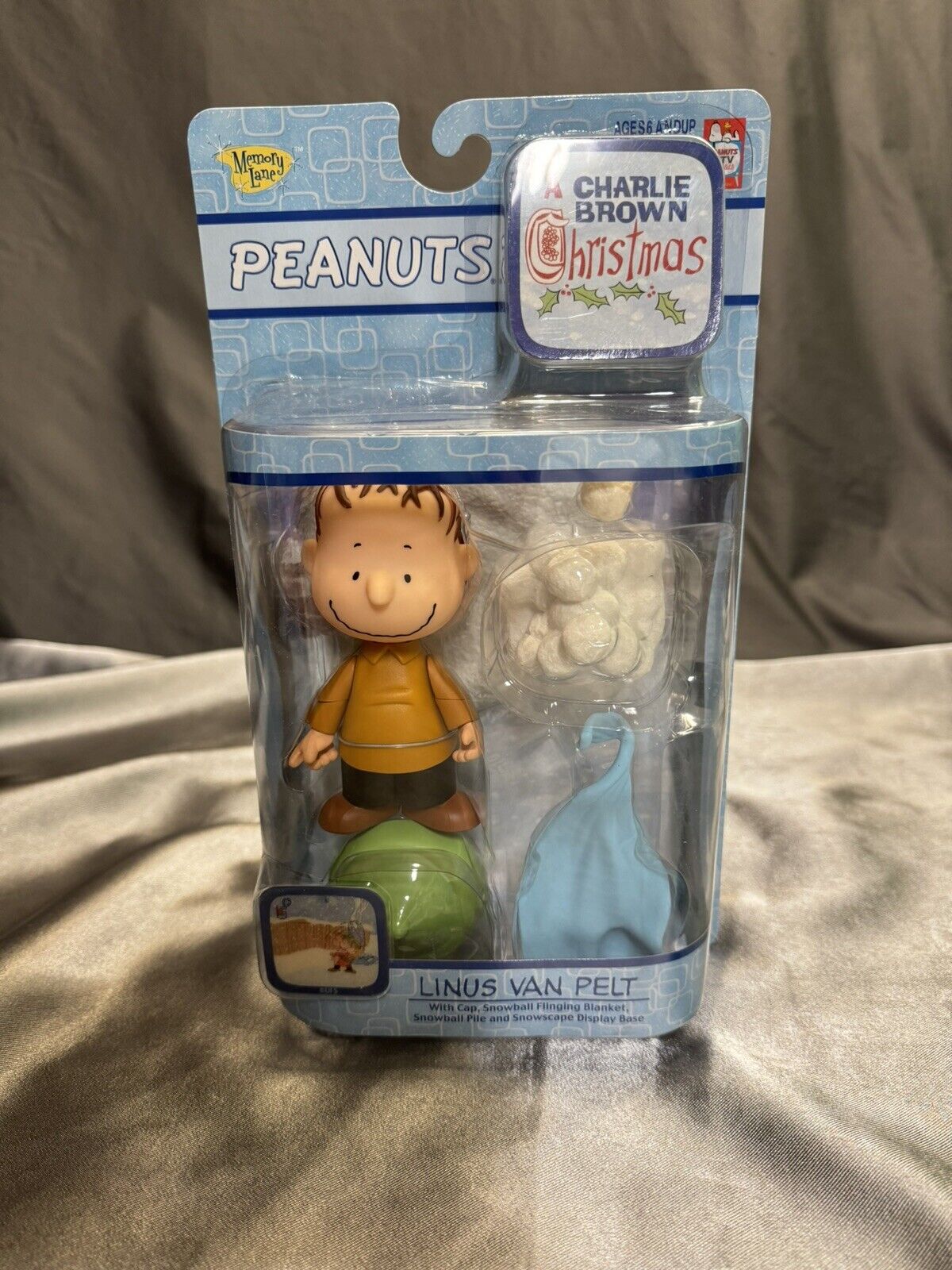 VTG Peanuts Playset Display A Charlie Brown Christmas Full Set New In Box VCTY