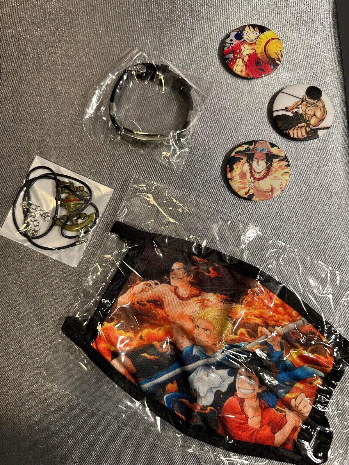 One Piece Anime Collectible Set Backpack, Stickers, Pins & MORE! CTY QCC