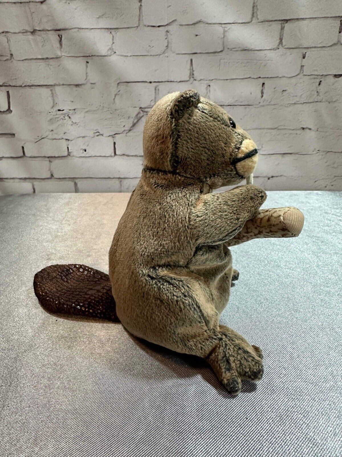 TY Beanie Baby - LUMBERJACK the Beaver 5.5" VCTY