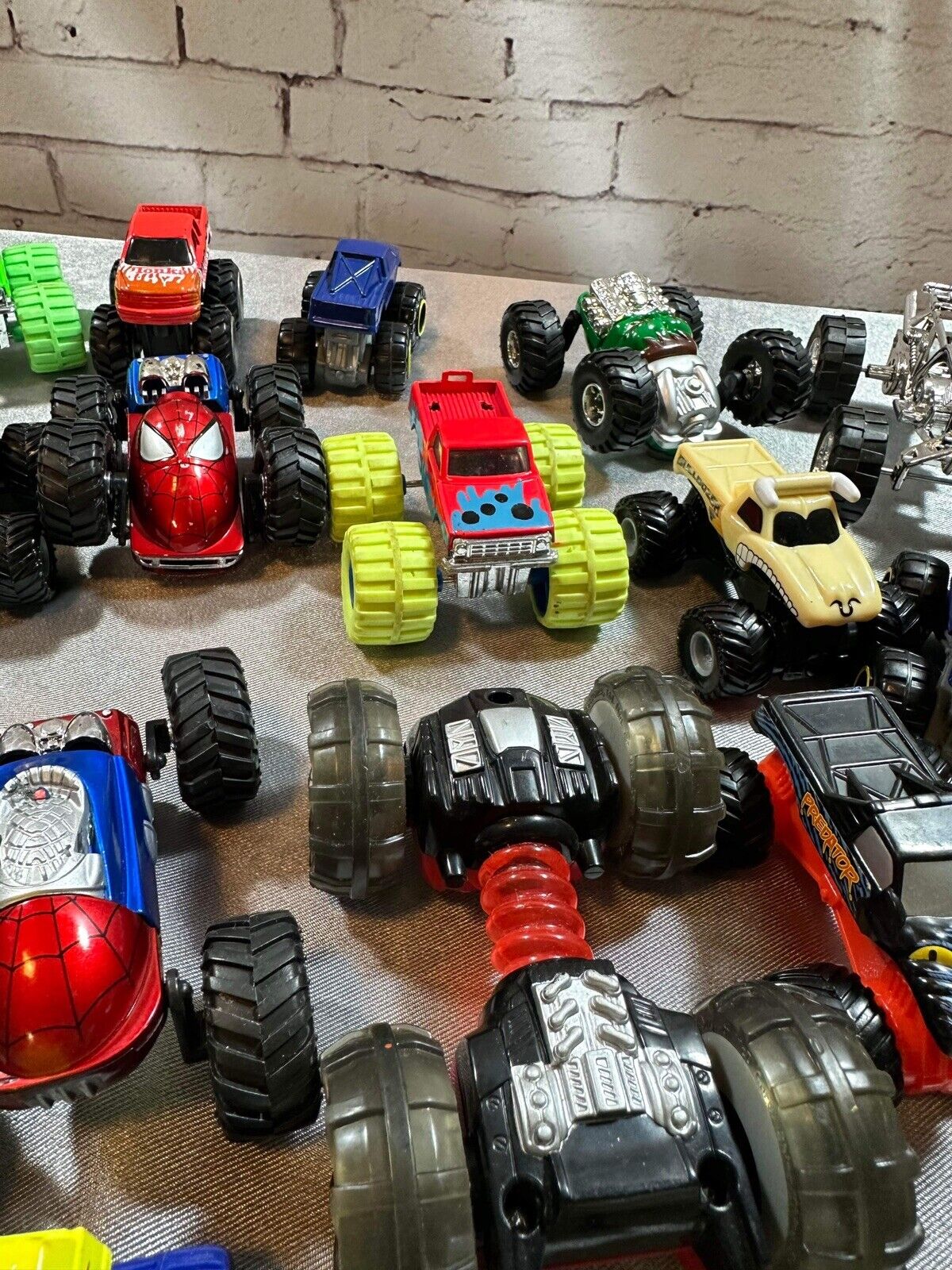 Vintage Lot Of 24 Monster Toy Trucks - Various Brands & Years VTY